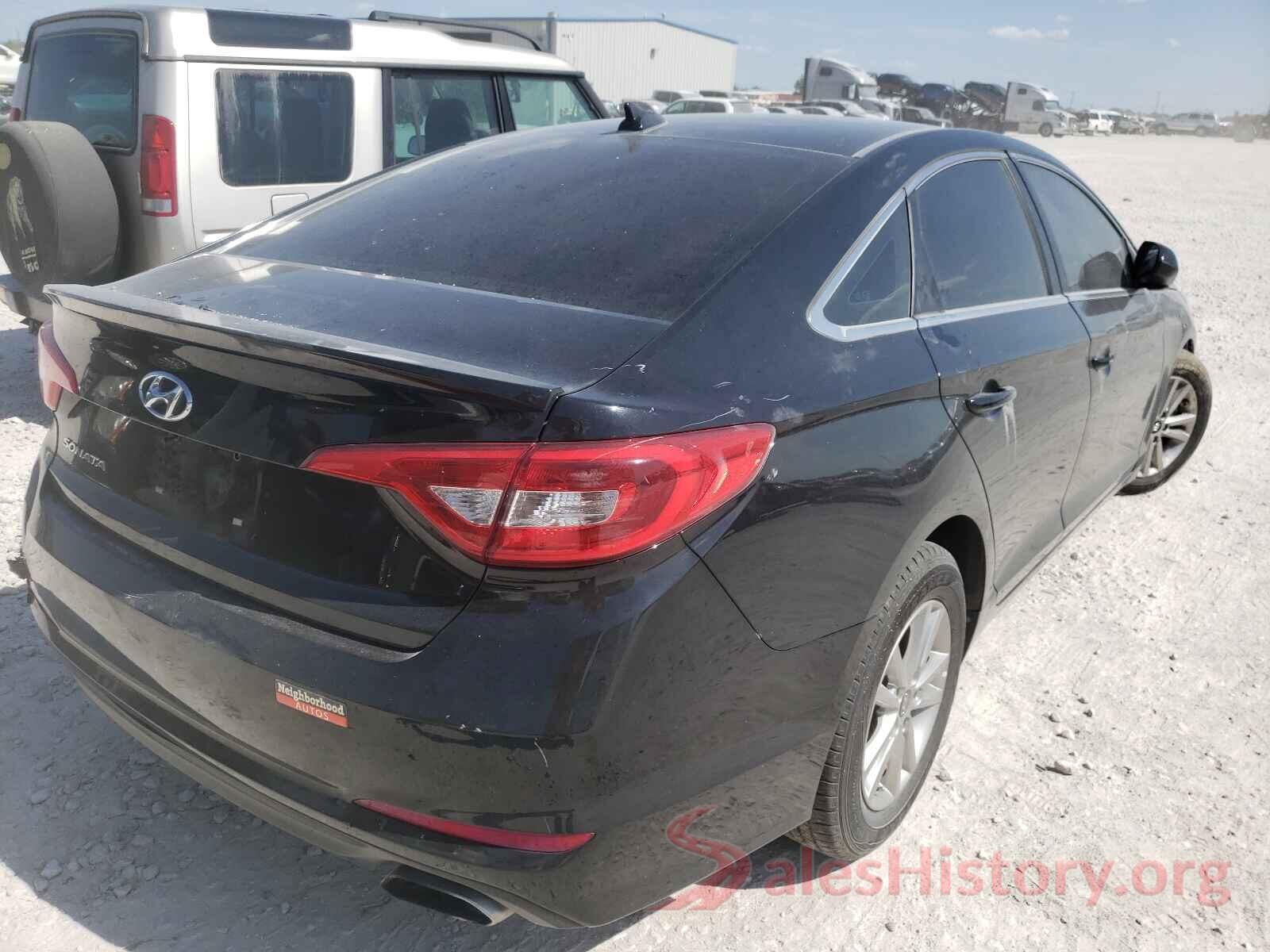 5NPE24AF6HH493174 2017 HYUNDAI SONATA