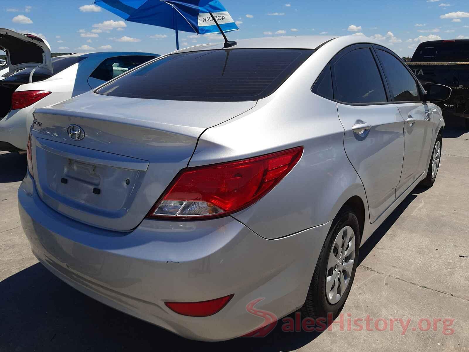 KMHCT4AE0GU002240 2016 HYUNDAI ACCENT