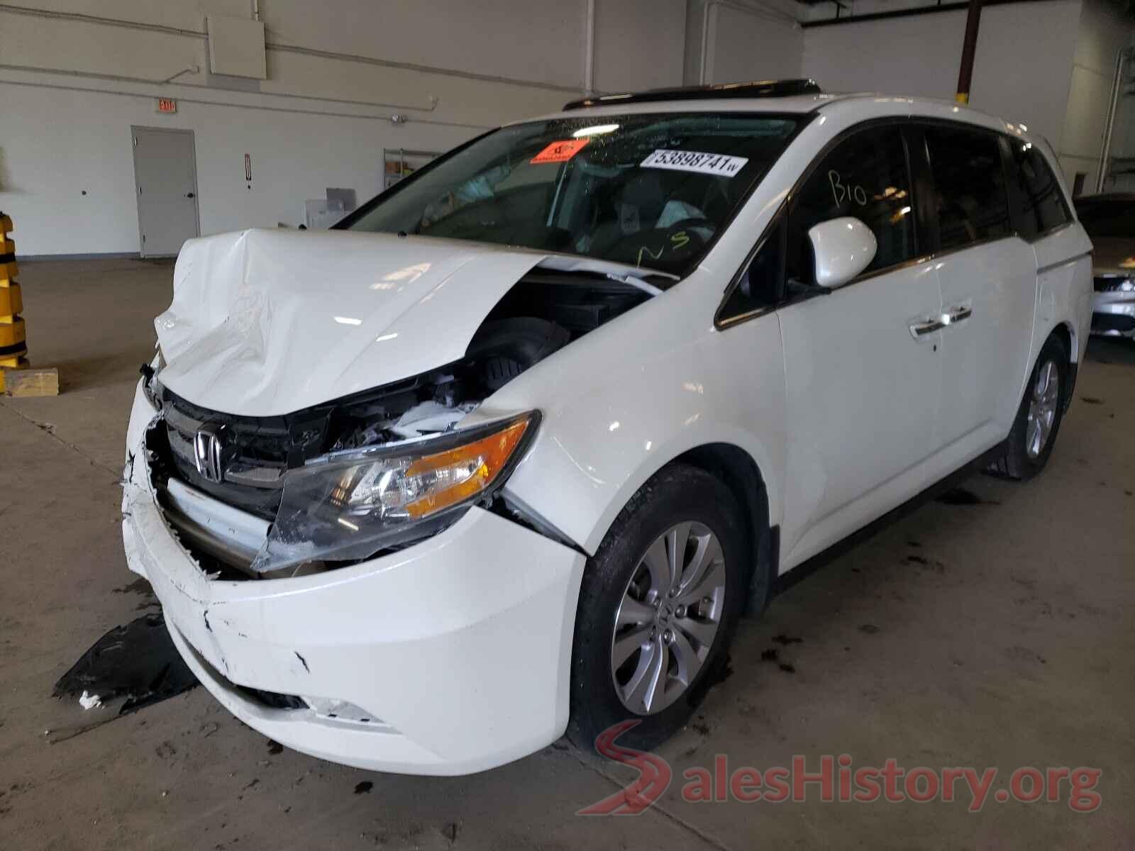 5FNRL5H66GB062437 2016 HONDA ODYSSEY