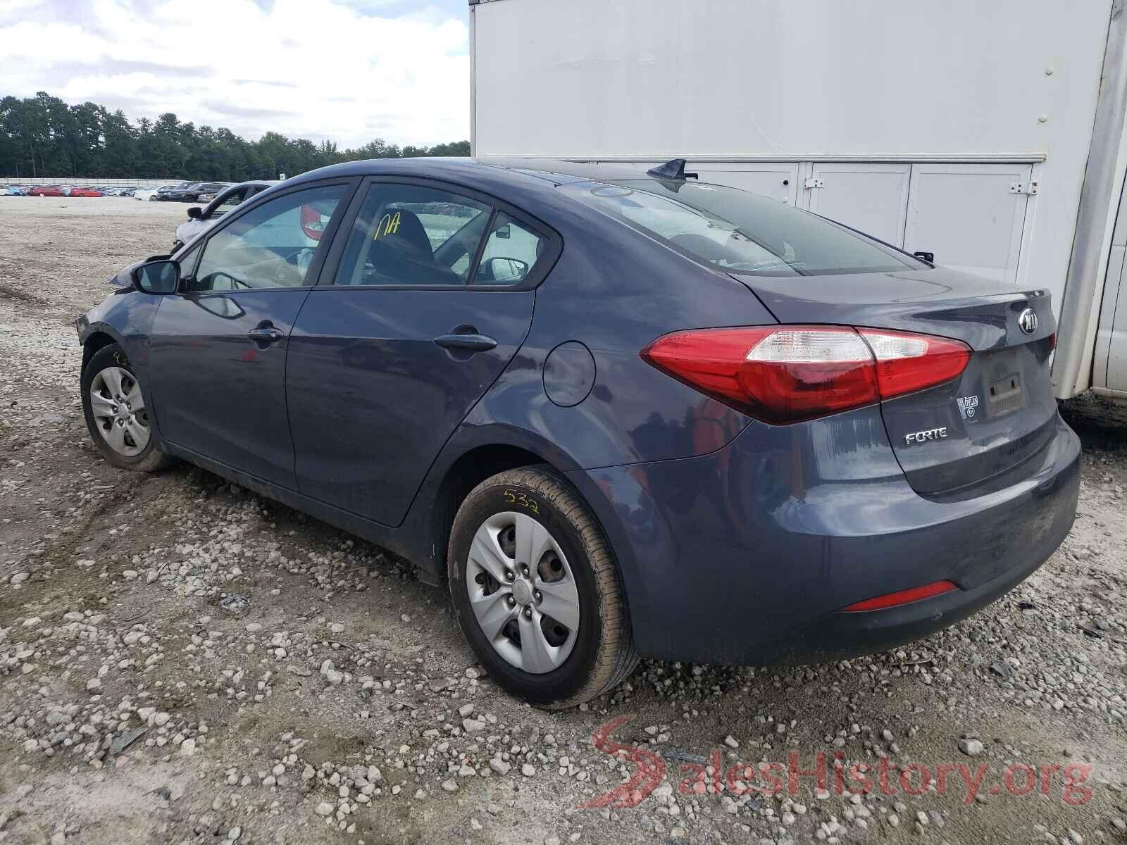 KNAFK4A65G5583738 2016 KIA FORTE