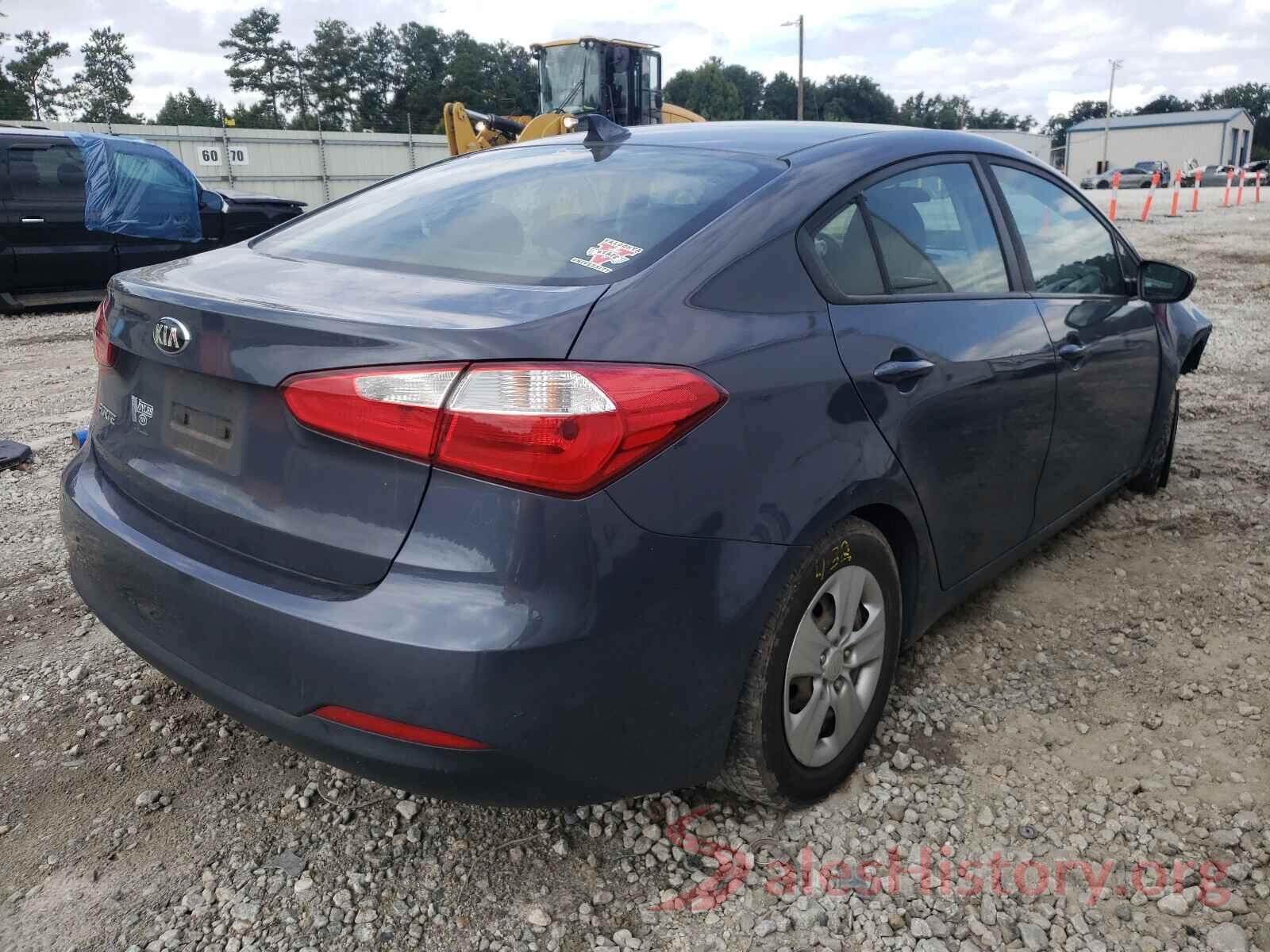 KNAFK4A65G5583738 2016 KIA FORTE