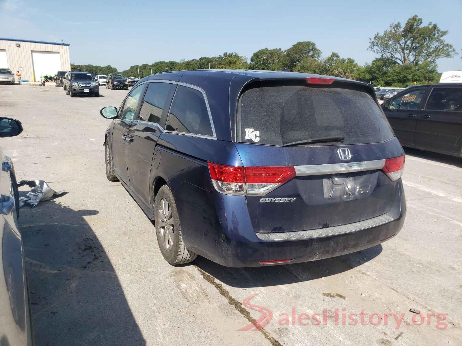 5FNRL5H63GB077350 2016 HONDA ODYSSEY