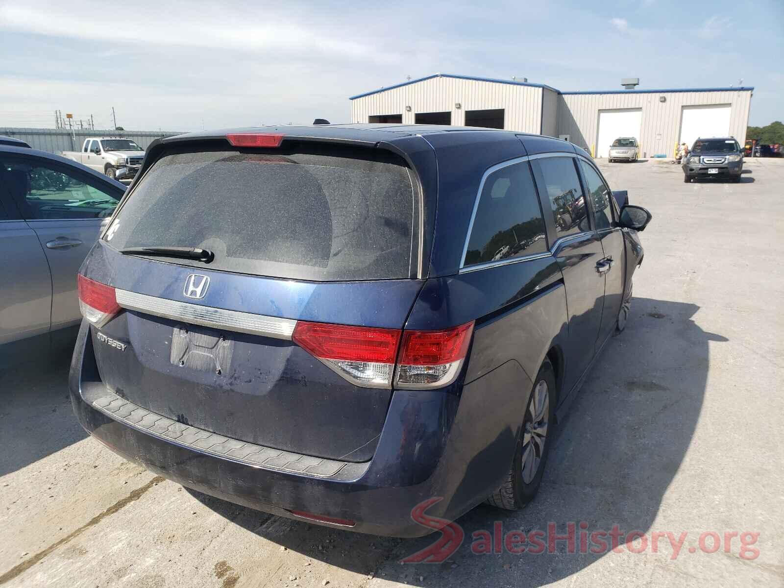 5FNRL5H63GB077350 2016 HONDA ODYSSEY