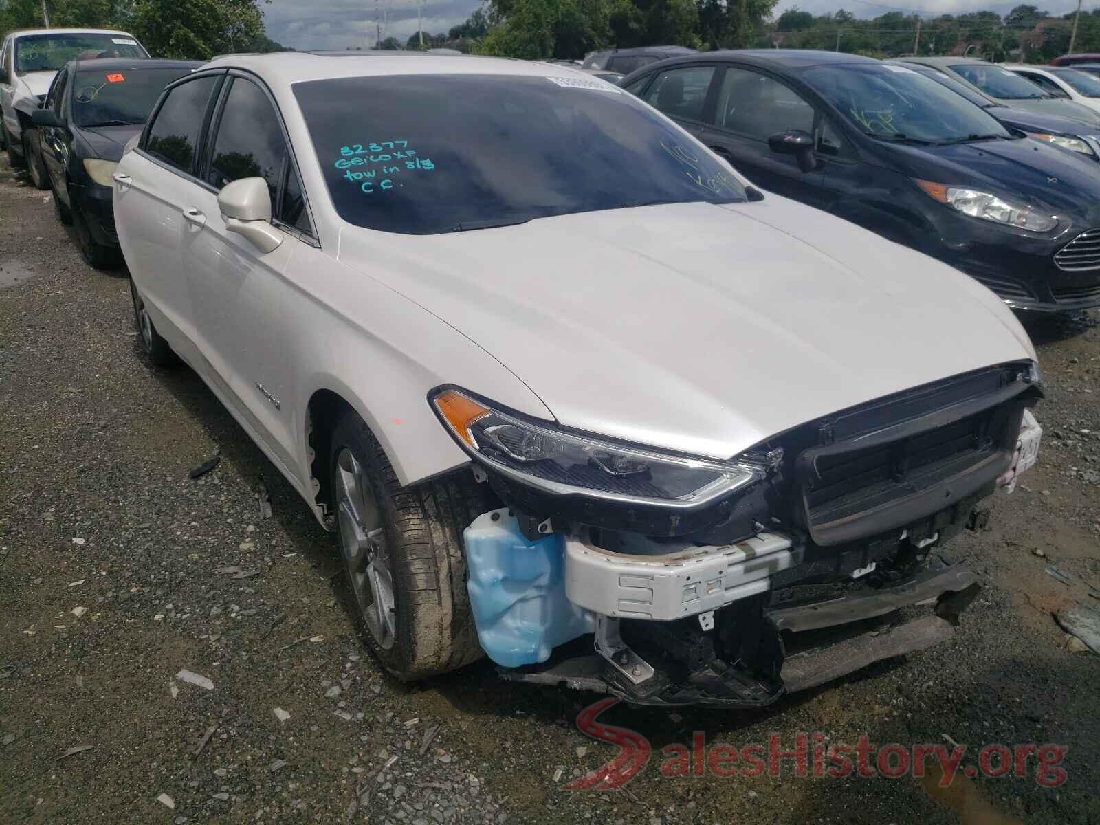 3FA6P0RU3KR163309 2019 FORD FUSION