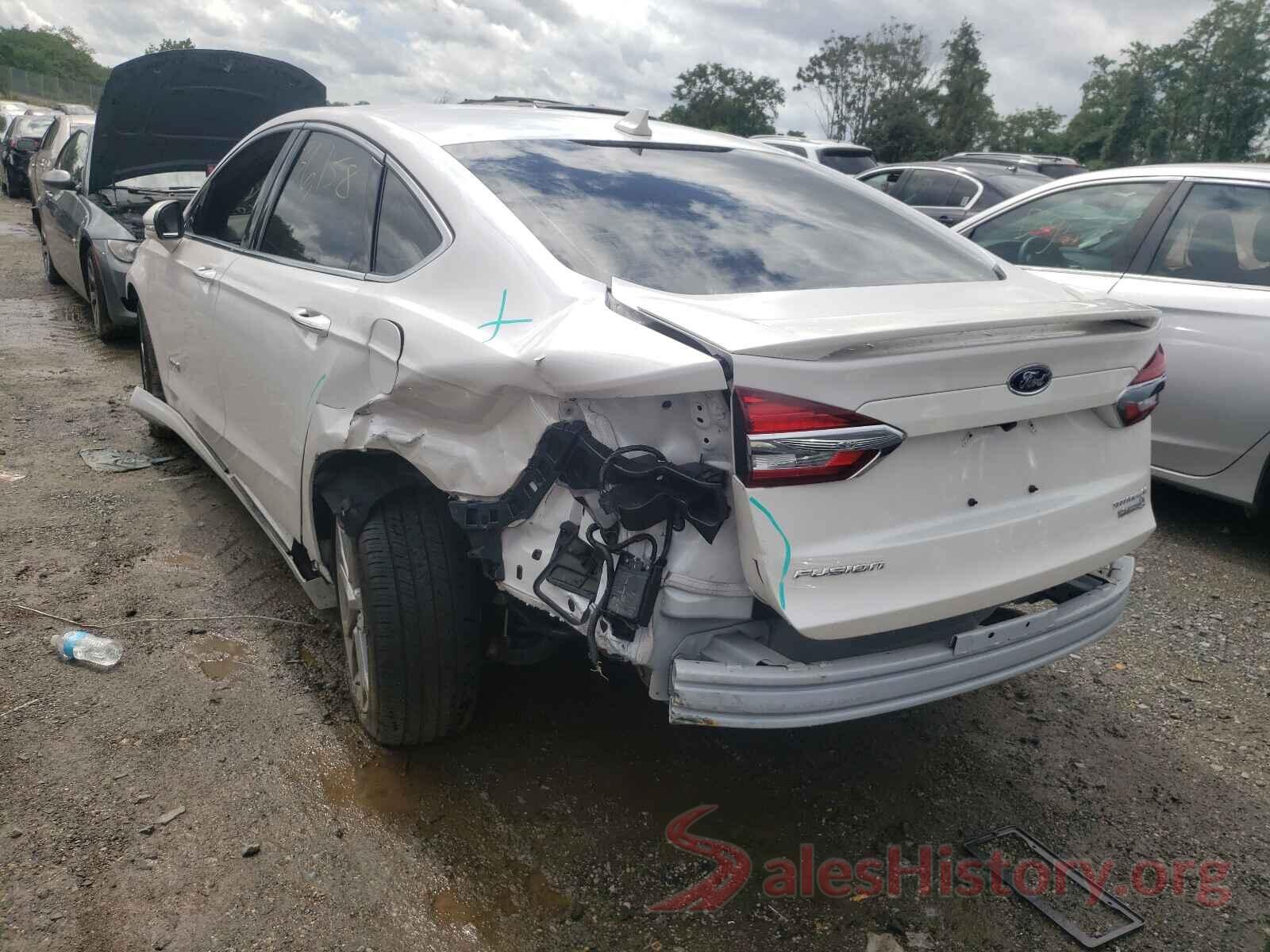 3FA6P0RU3KR163309 2019 FORD FUSION