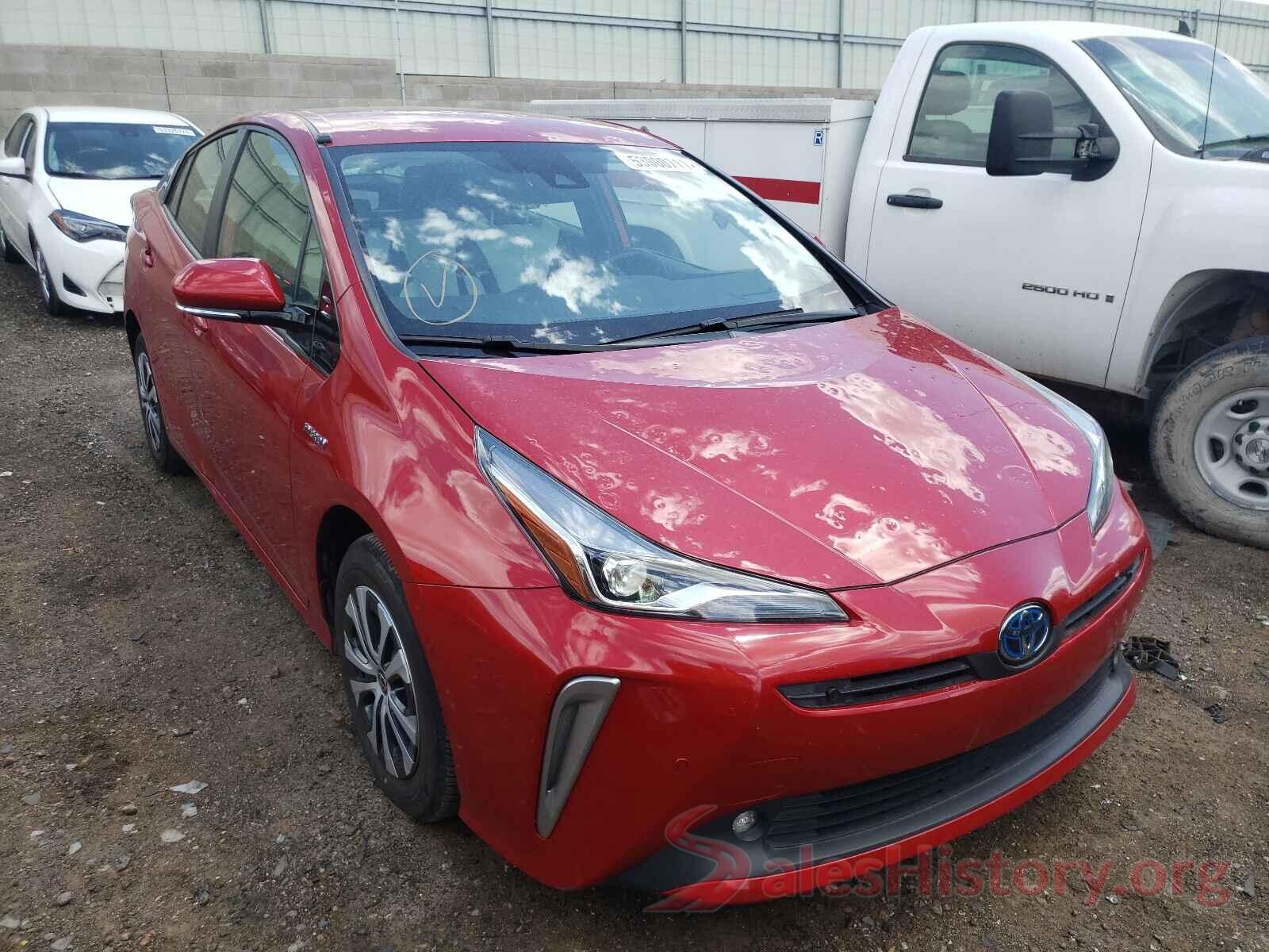 JTDL9RFU5K3002555 2019 TOYOTA PRIUS