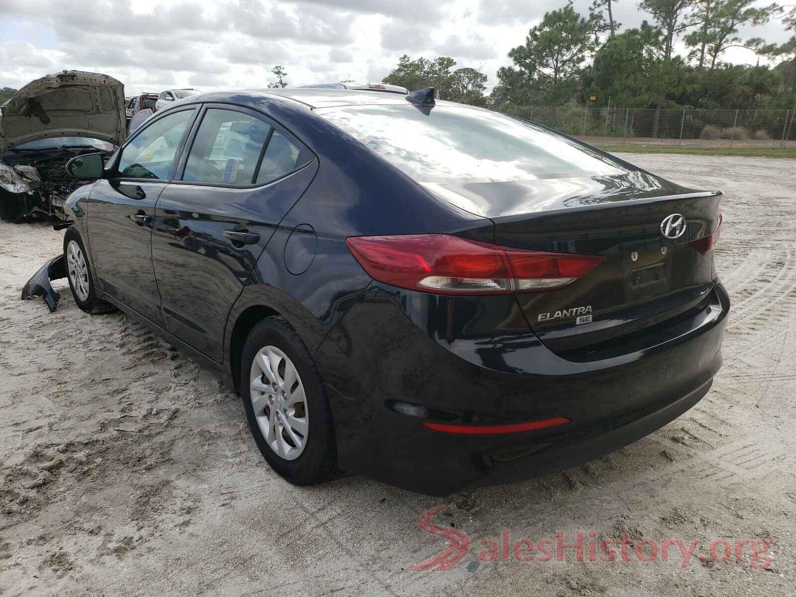 5NPD74LFXHH090308 2017 HYUNDAI ELANTRA