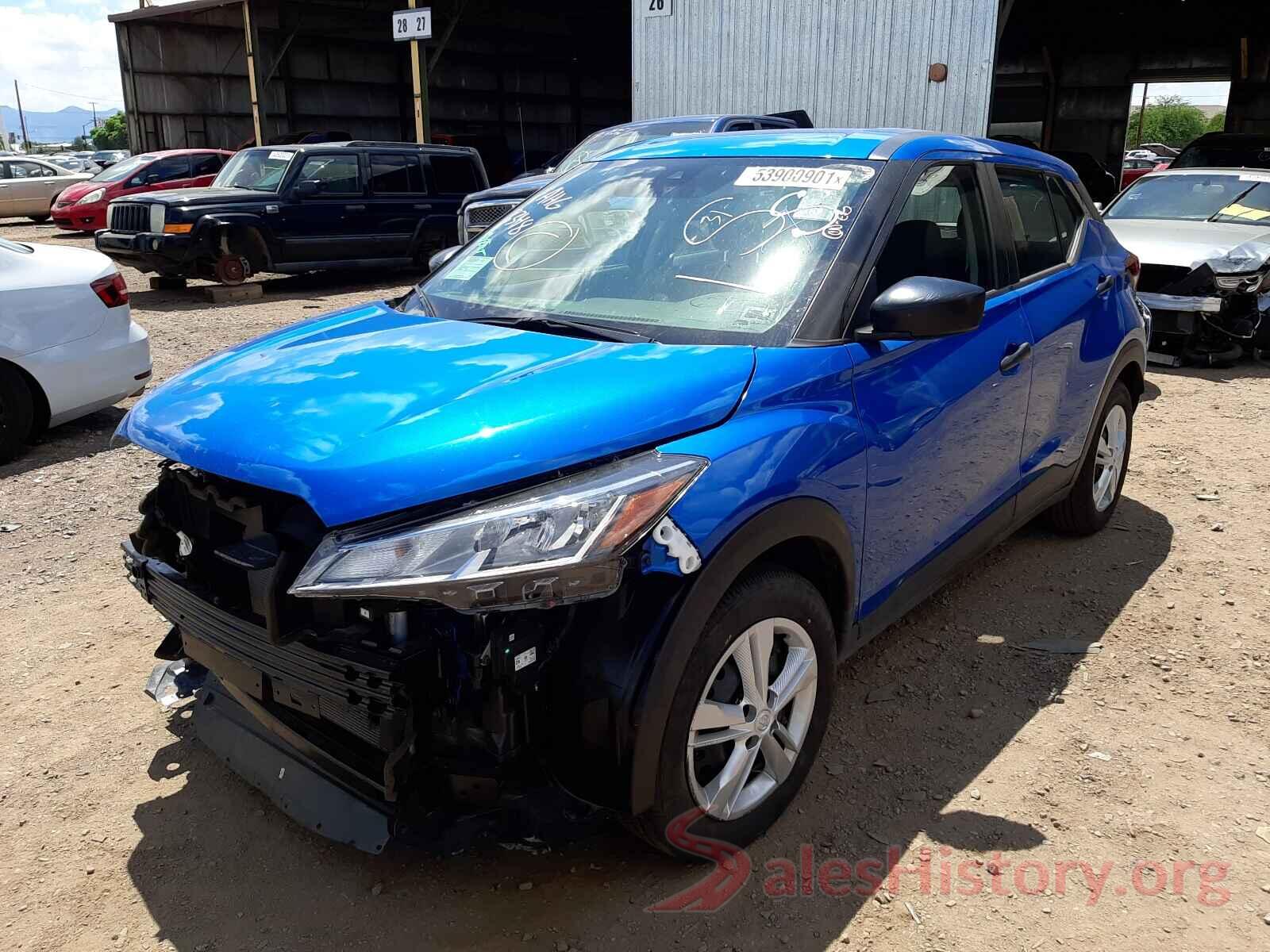 3N1CP5BV2ML482688 2021 NISSAN KICKS