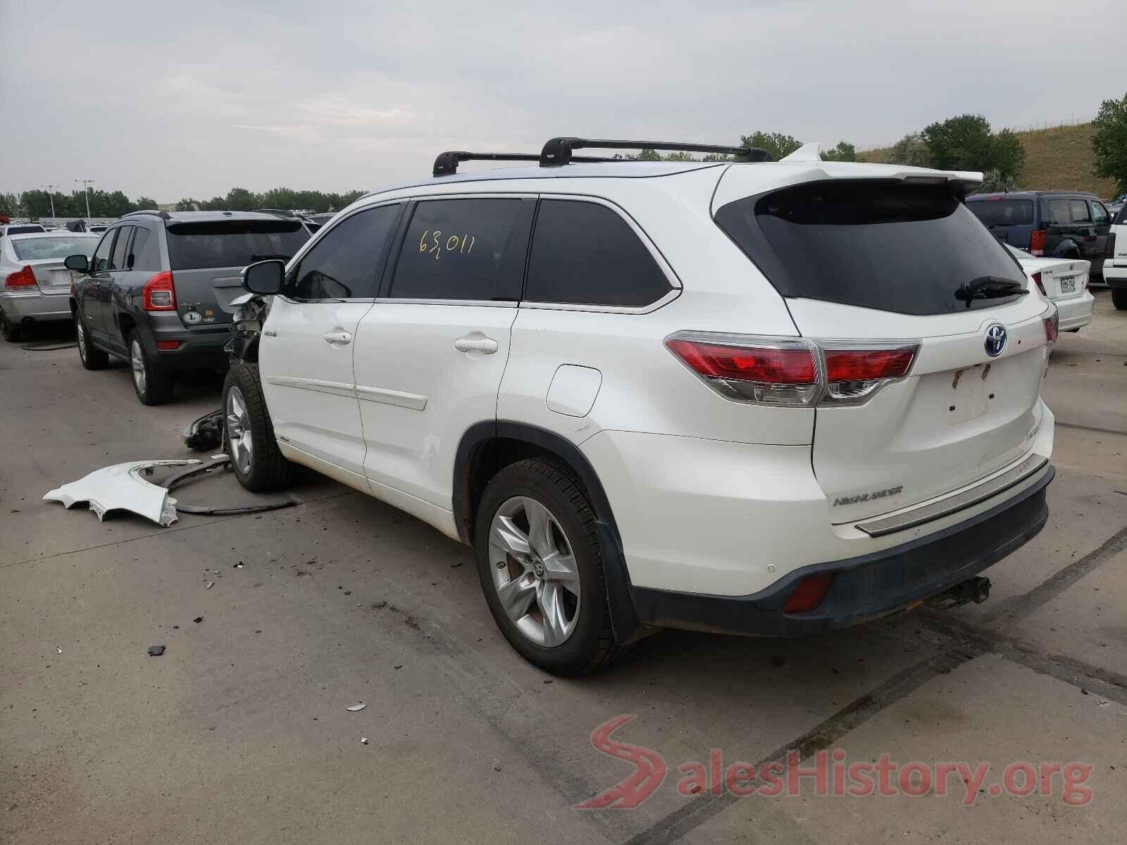 5TDDCRFH5GS017880 2016 TOYOTA HIGHLANDER