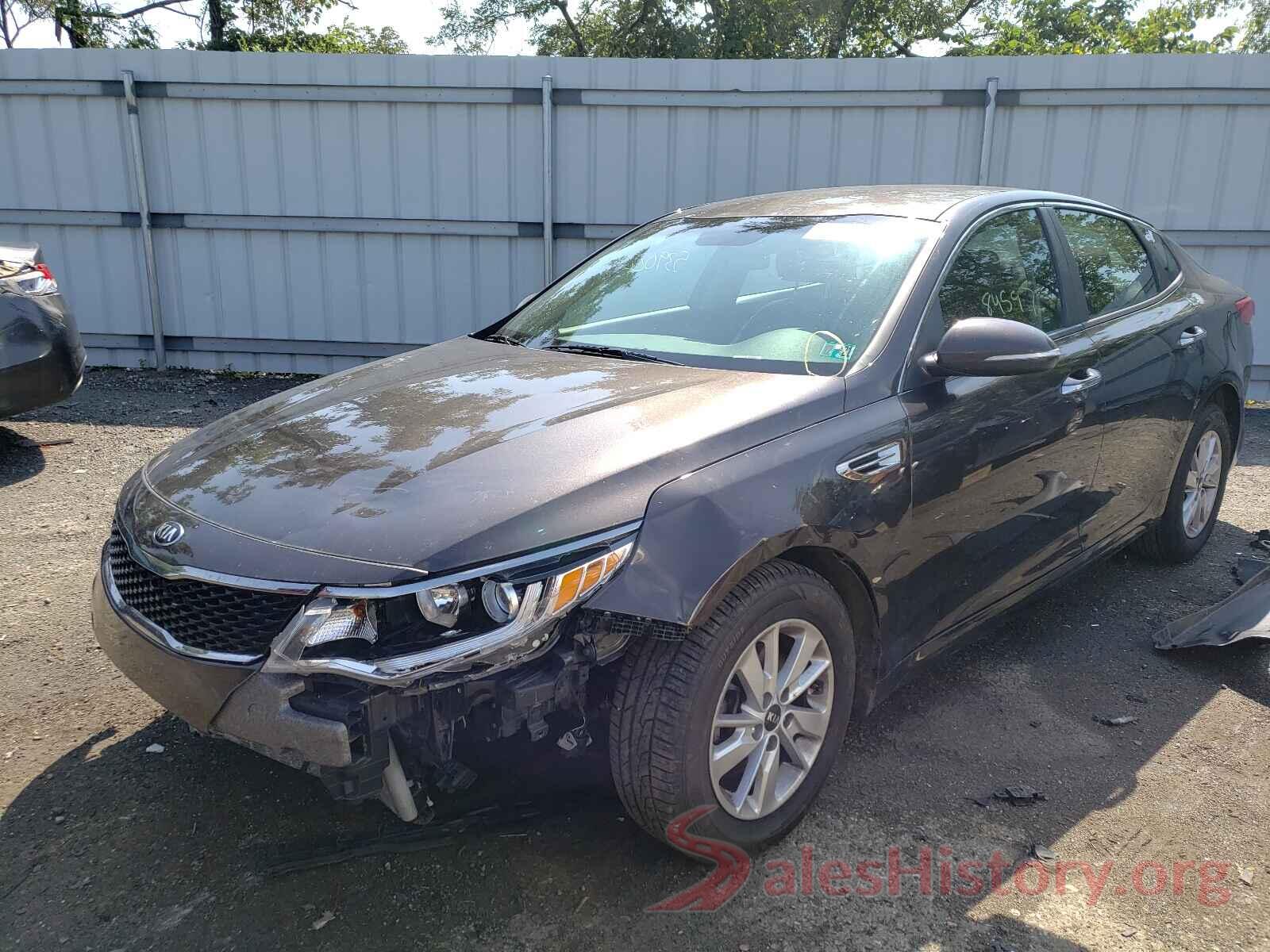 KNAGT4L37J5233989 2018 KIA OPTIMA