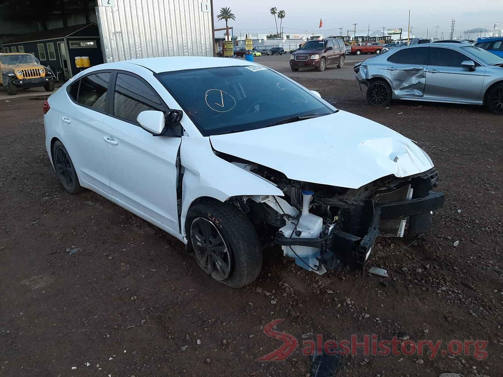 5NPD84LF3JH314134 2018 HYUNDAI ELANTRA