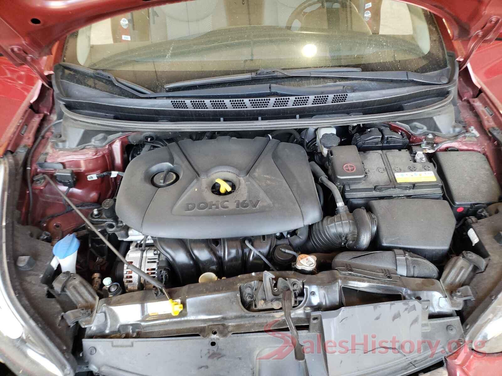 5NPDH4AE9GH750912 2016 HYUNDAI ELANTRA