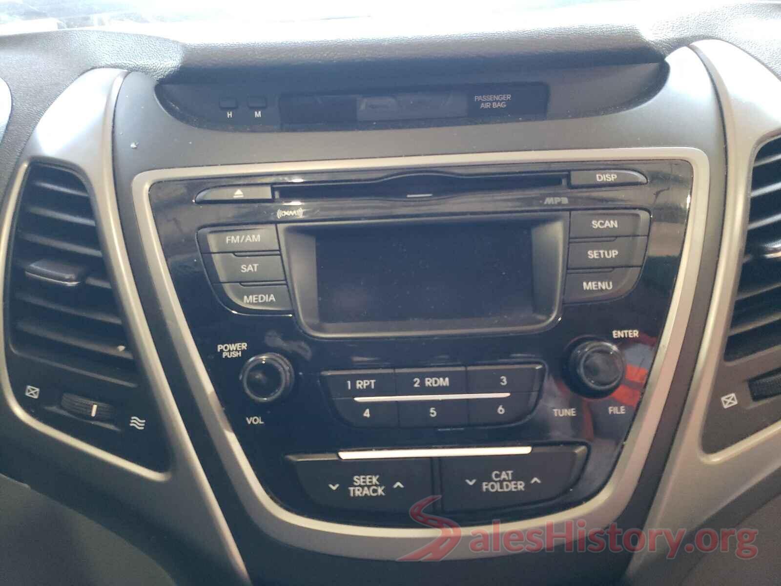 5NPDH4AE9GH750912 2016 HYUNDAI ELANTRA