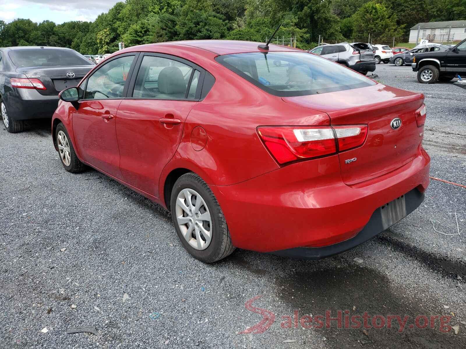 KNADM4A34H6007643 2017 KIA RIO