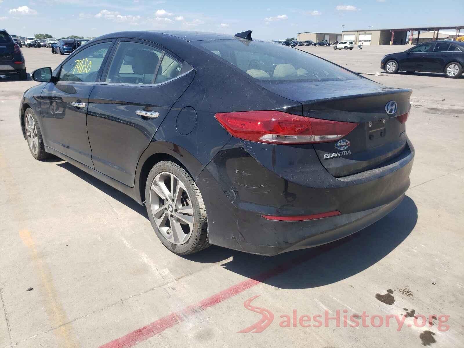 5NPD84LF3HH078188 2017 HYUNDAI ELANTRA