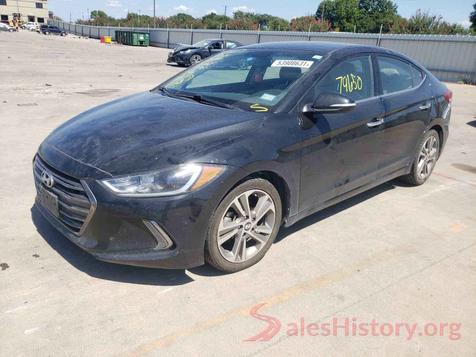 5NPD84LF3HH078188 2017 HYUNDAI ELANTRA