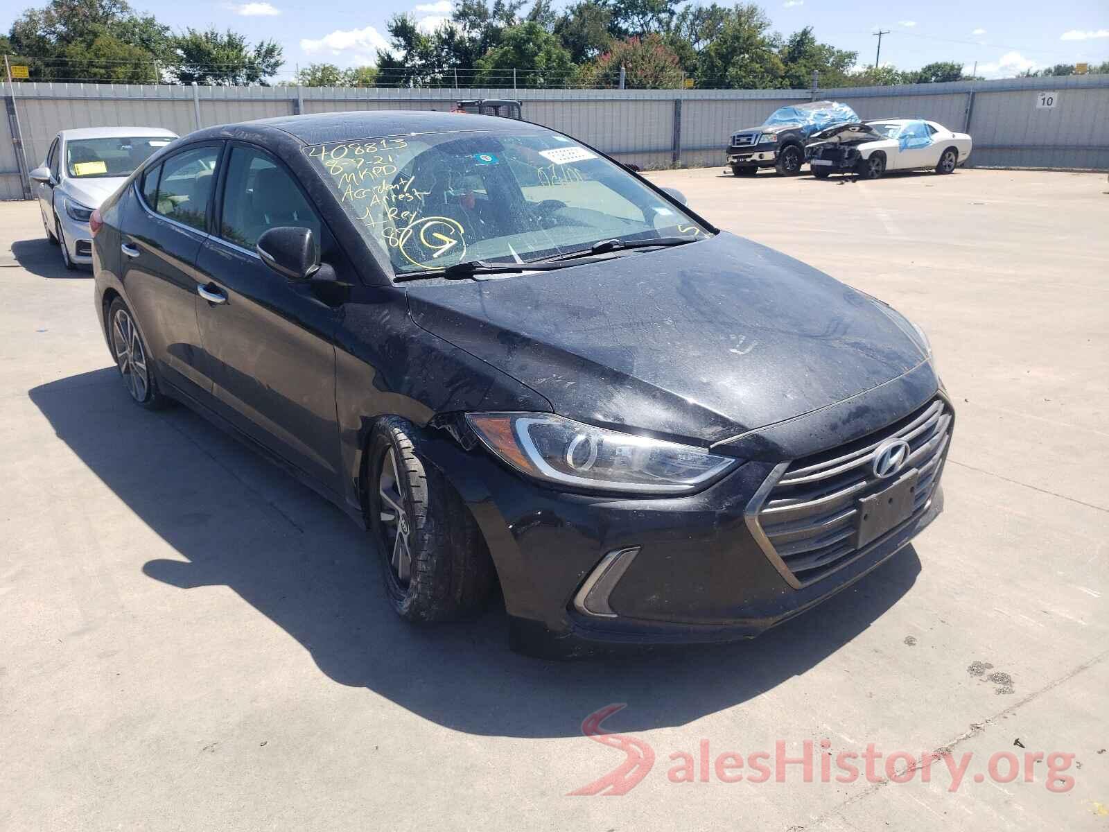 5NPD84LF3HH078188 2017 HYUNDAI ELANTRA