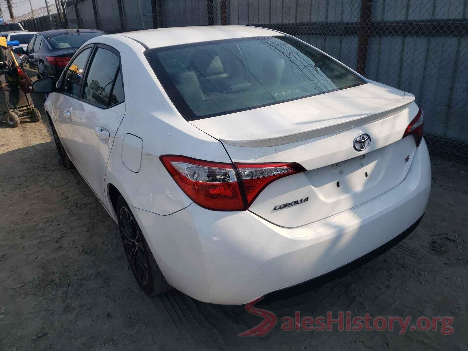 5YFBURHE9GP554364 2016 TOYOTA COROLLA