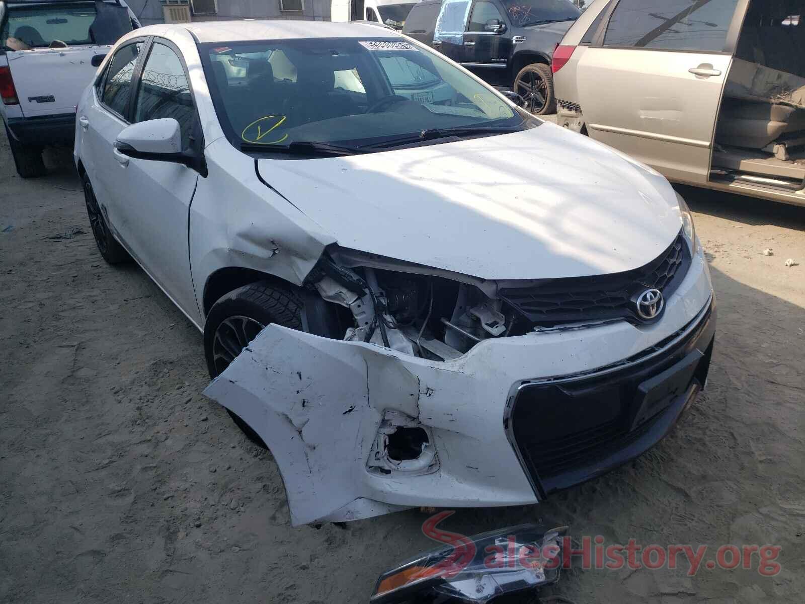 5YFBURHE9GP554364 2016 TOYOTA COROLLA