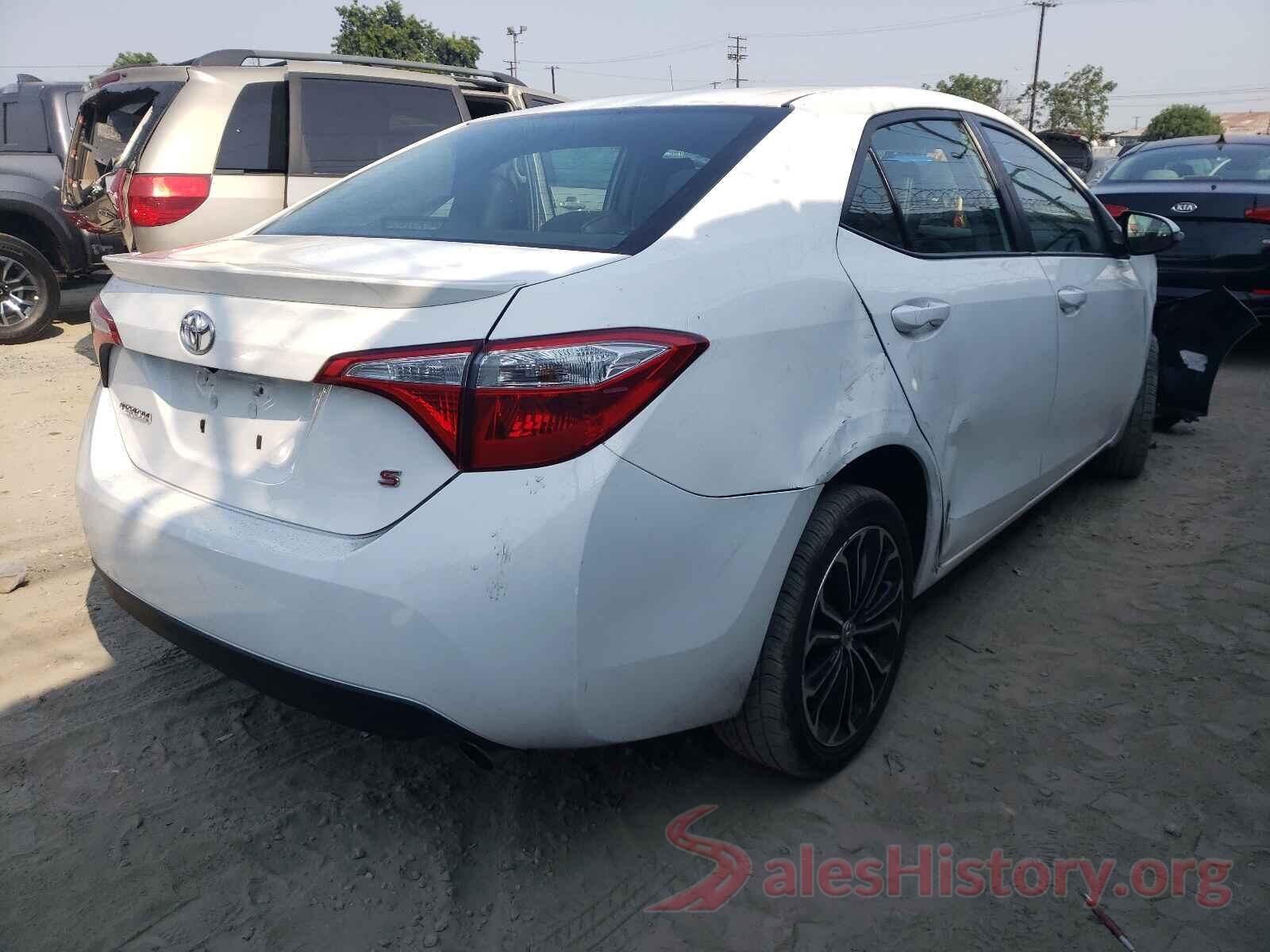 5YFBURHE9GP554364 2016 TOYOTA COROLLA