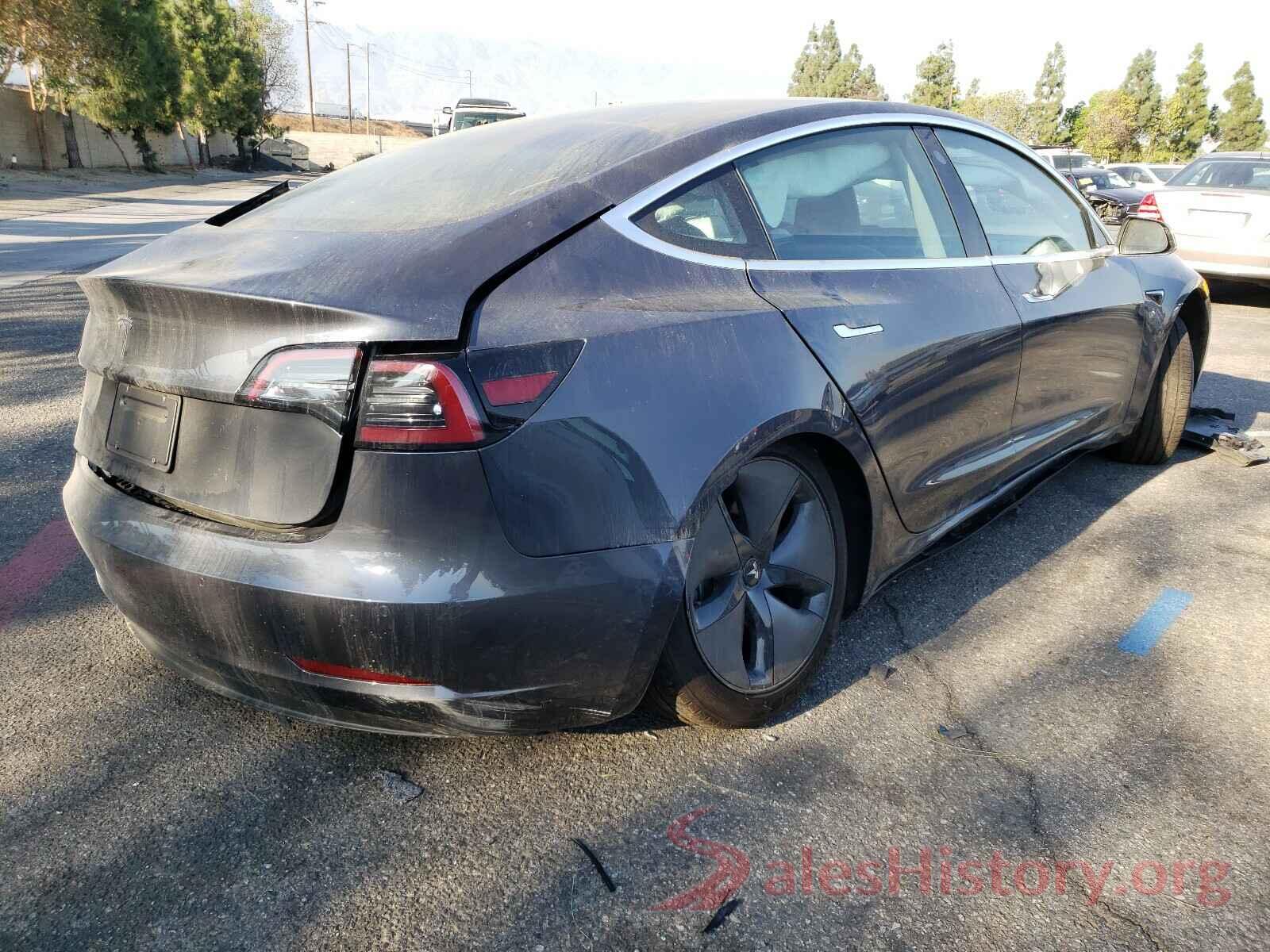 5YJ3E1EAXKF447445 2019 TESLA MODEL 3