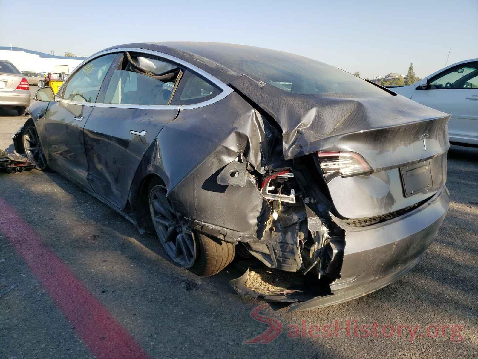 5YJ3E1EAXKF447445 2019 TESLA MODEL 3