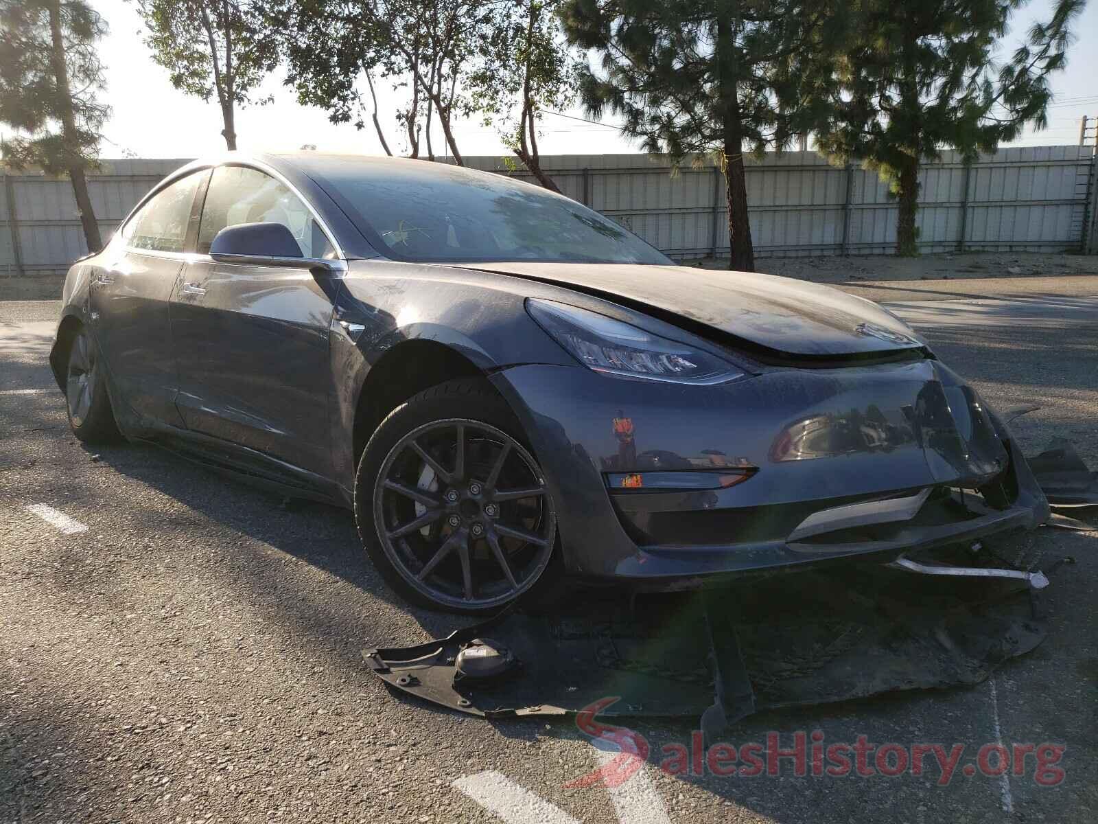 5YJ3E1EAXKF447445 2019 TESLA MODEL 3