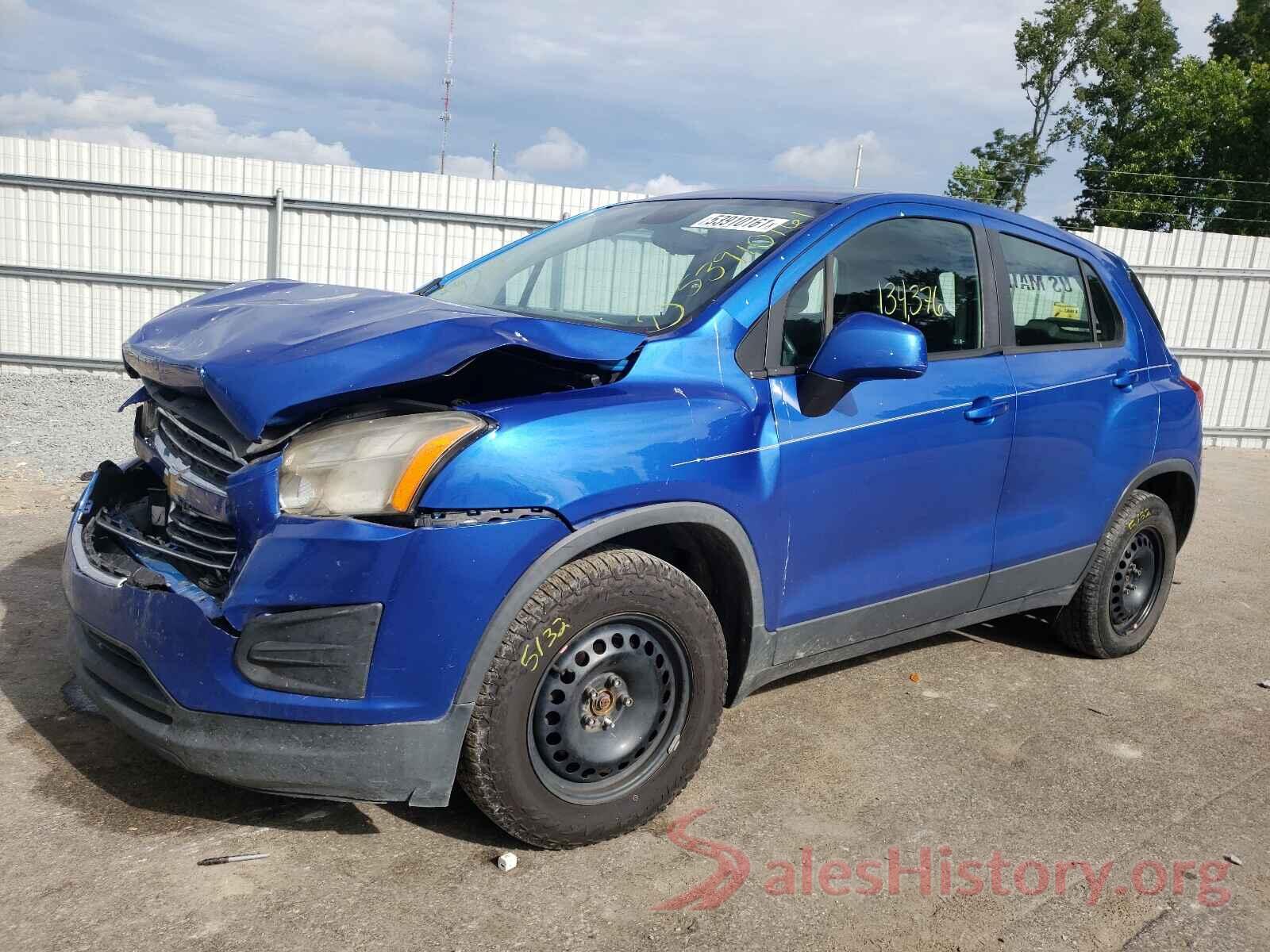 KL7CJKSB3GB536893 2016 CHEVROLET TRAX