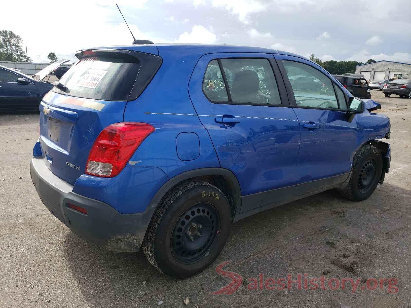 KL7CJKSB3GB536893 2016 CHEVROLET TRAX