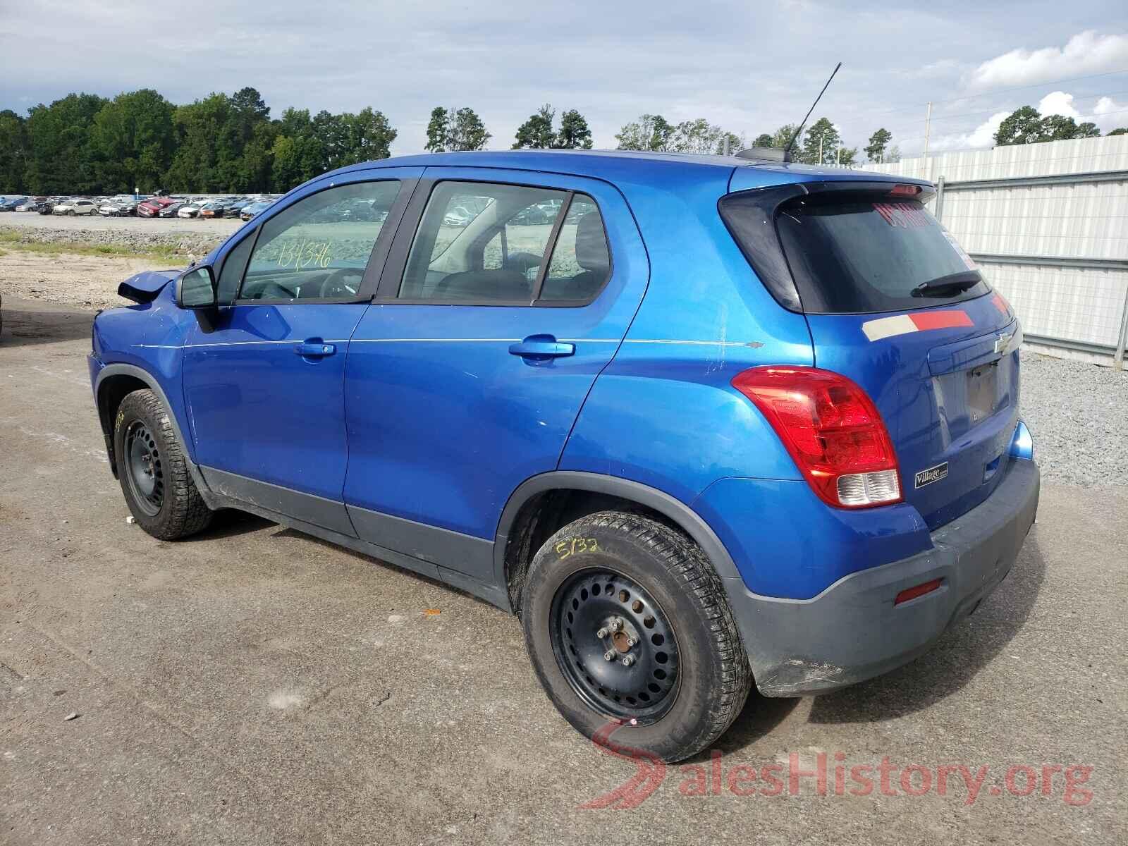 KL7CJKSB3GB536893 2016 CHEVROLET TRAX