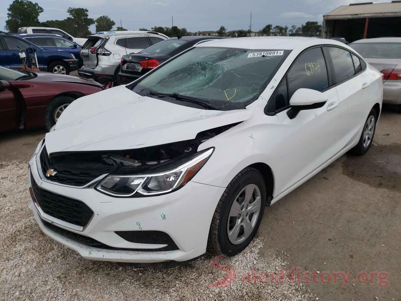 1G1BC5SM4H7265917 2017 CHEVROLET CRUZE