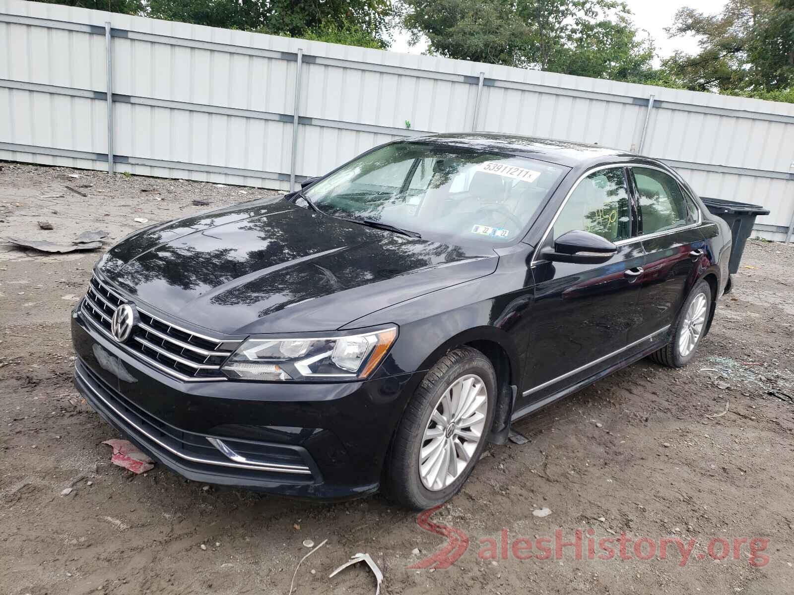 1VWBT7A39GC018309 2016 VOLKSWAGEN PASSAT