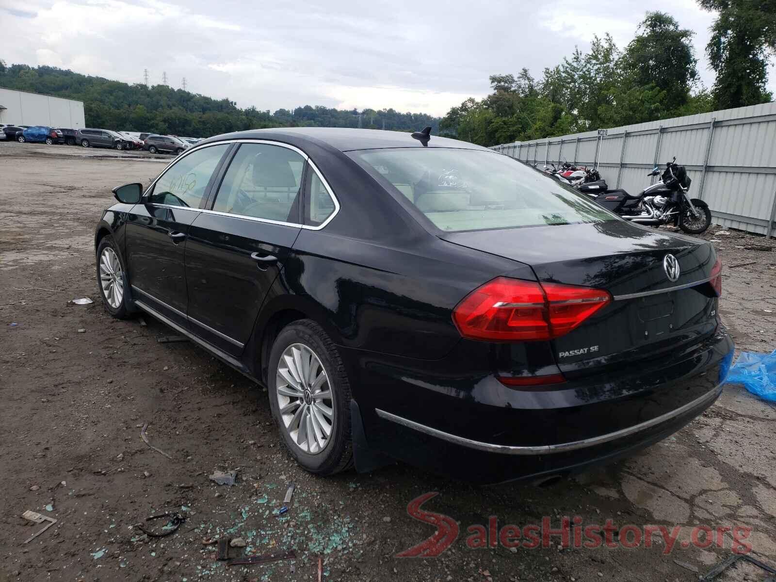 1VWBT7A39GC018309 2016 VOLKSWAGEN PASSAT