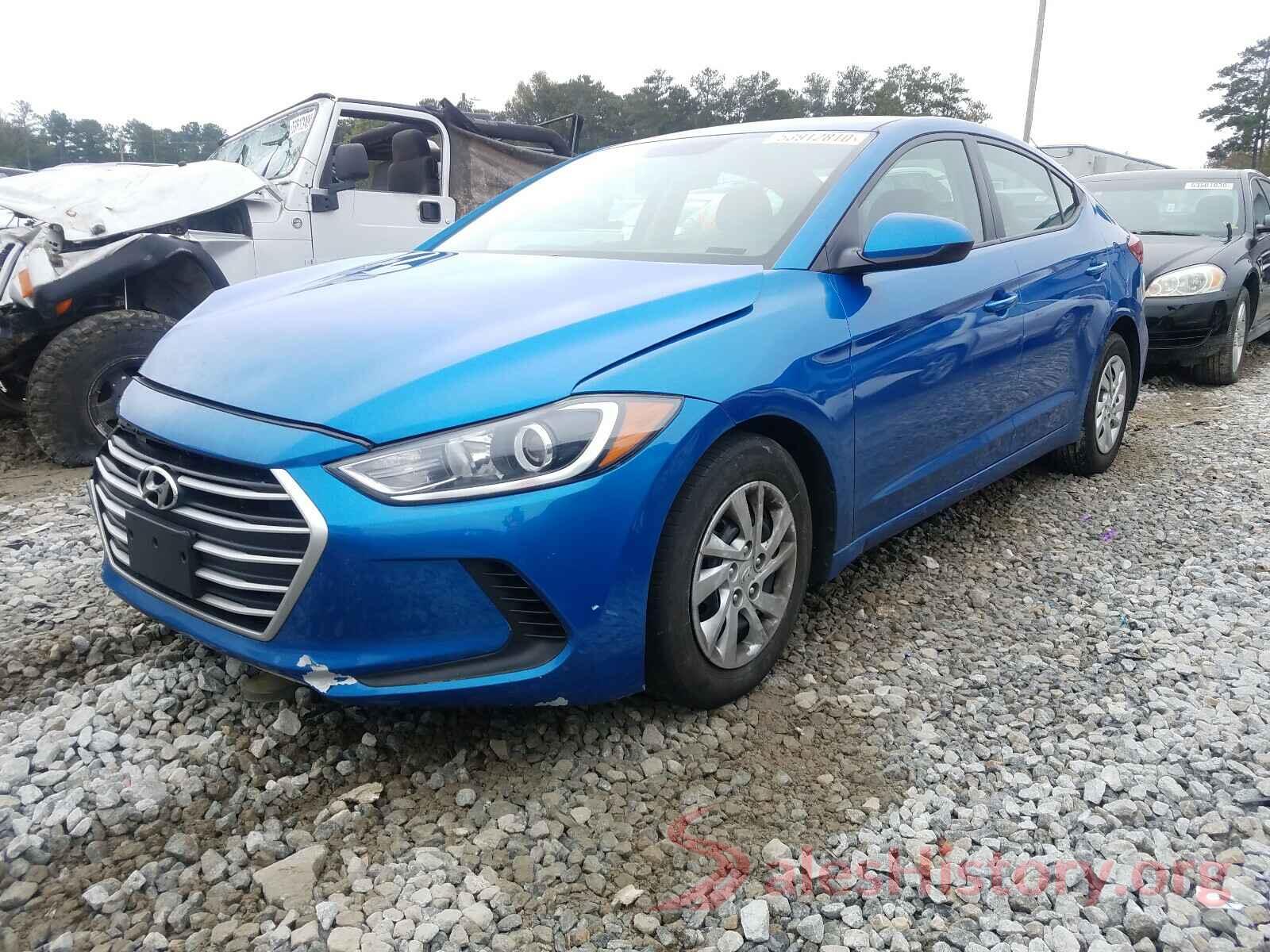 5NPD74LF1HH196226 2017 HYUNDAI ELANTRA