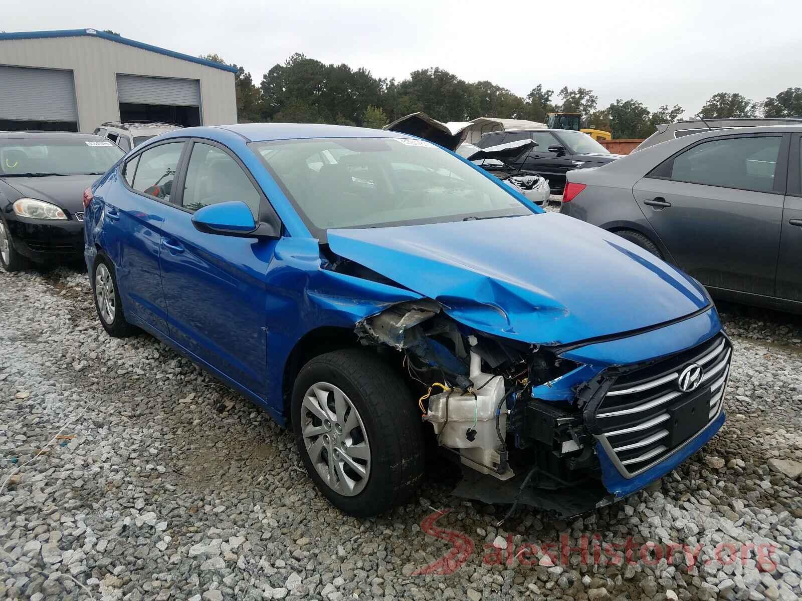 5NPD74LF1HH196226 2017 HYUNDAI ELANTRA