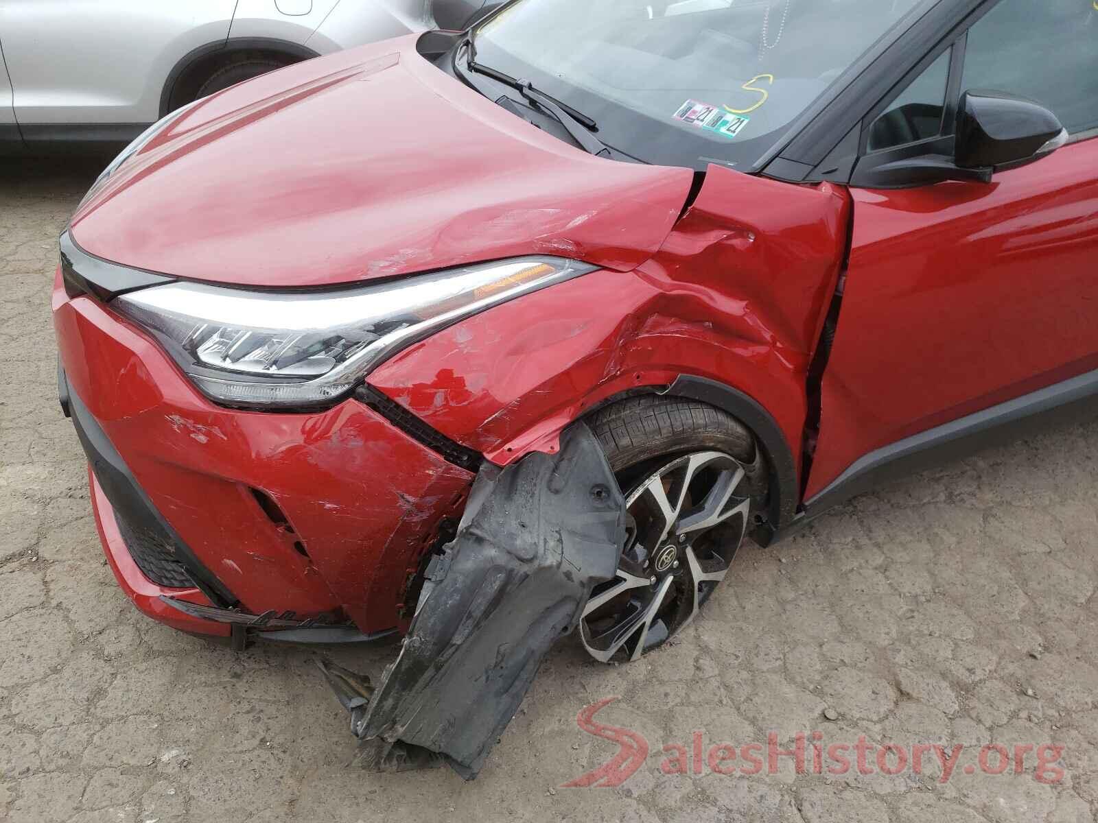 NMTKHMBX5LR112649 2020 TOYOTA C-HR