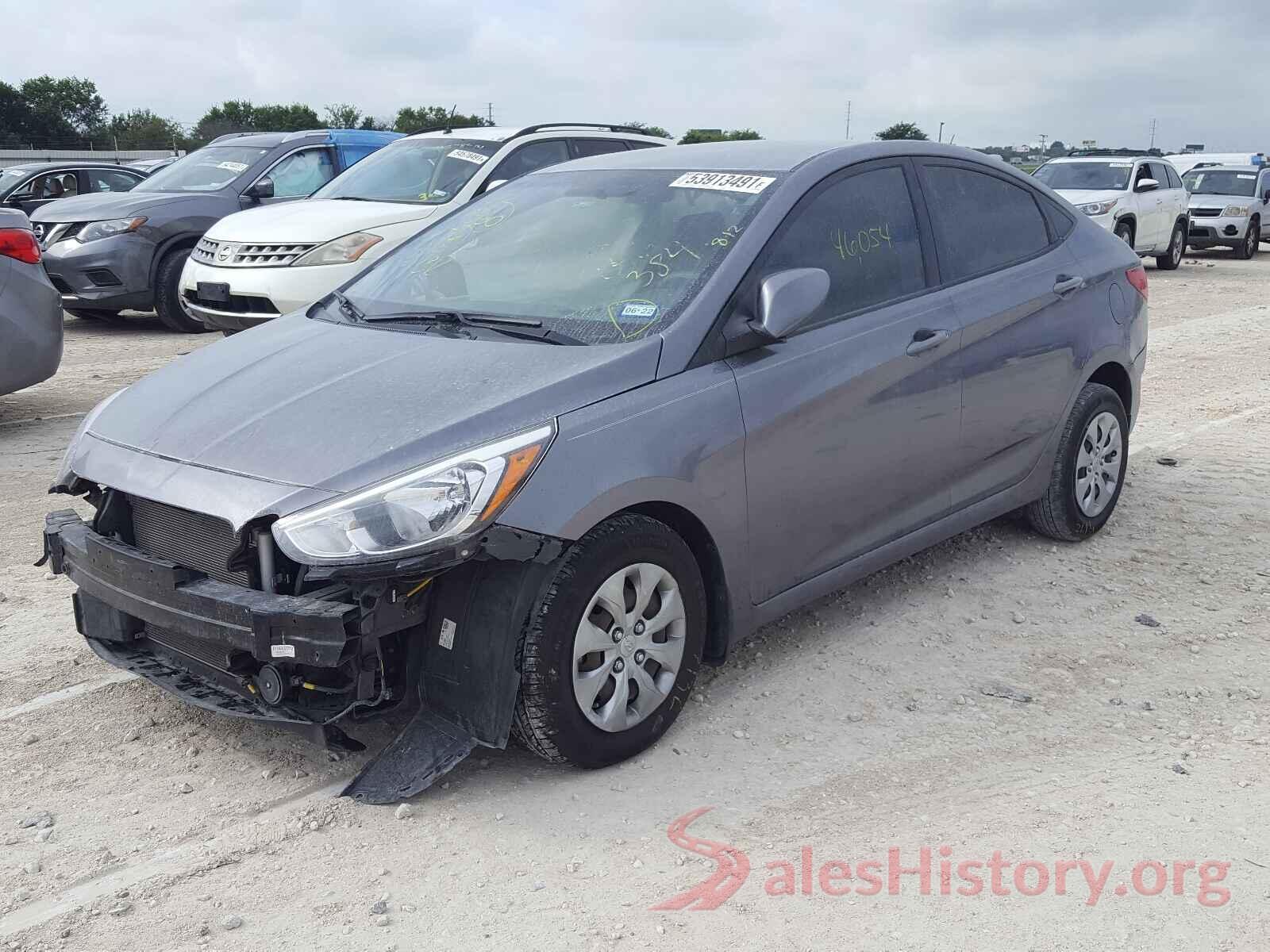 KMHCT4AE2GU046384 2016 HYUNDAI ACCENT