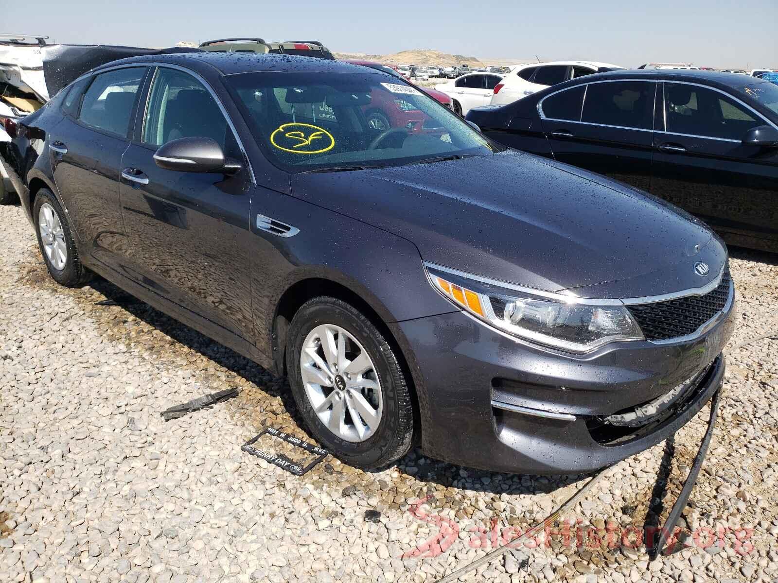 KNAGT4L36H5157210 2017 KIA OPTIMA