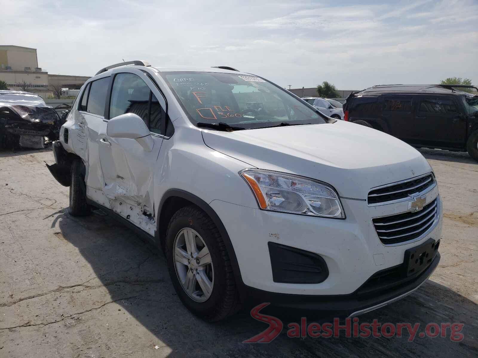 KL7CJLSB9GB583822 2016 CHEVROLET TRAX