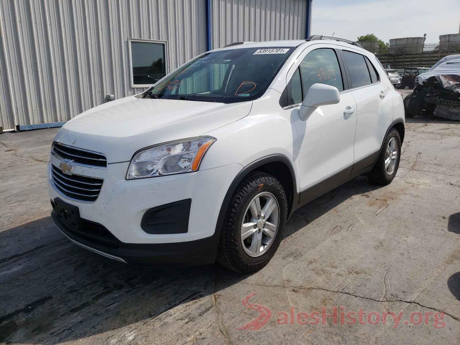 KL7CJLSB9GB583822 2016 CHEVROLET TRAX