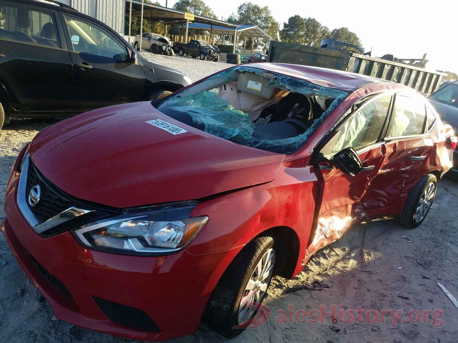 3N1AB7AP4HY205070 2017 NISSAN SENTRA