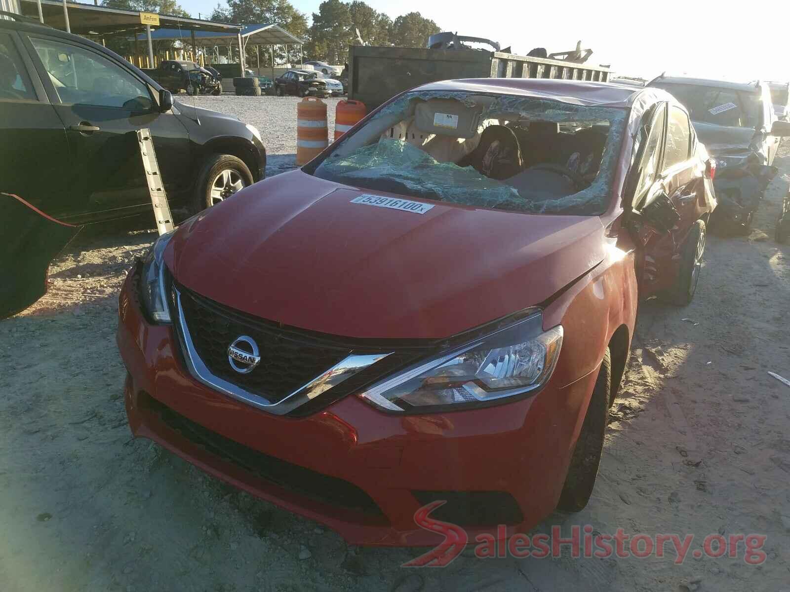 3N1AB7AP4HY205070 2017 NISSAN SENTRA