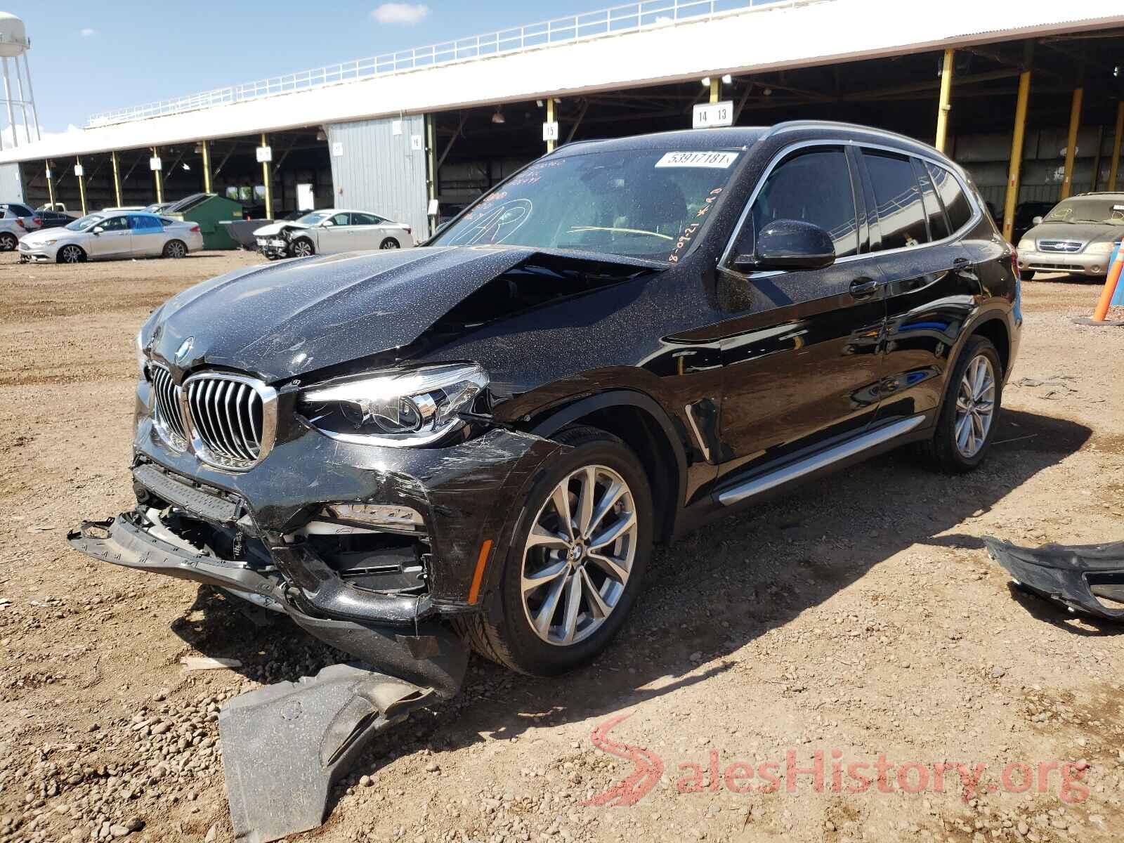 5UXTR7C58KLF26494 2019 BMW X3