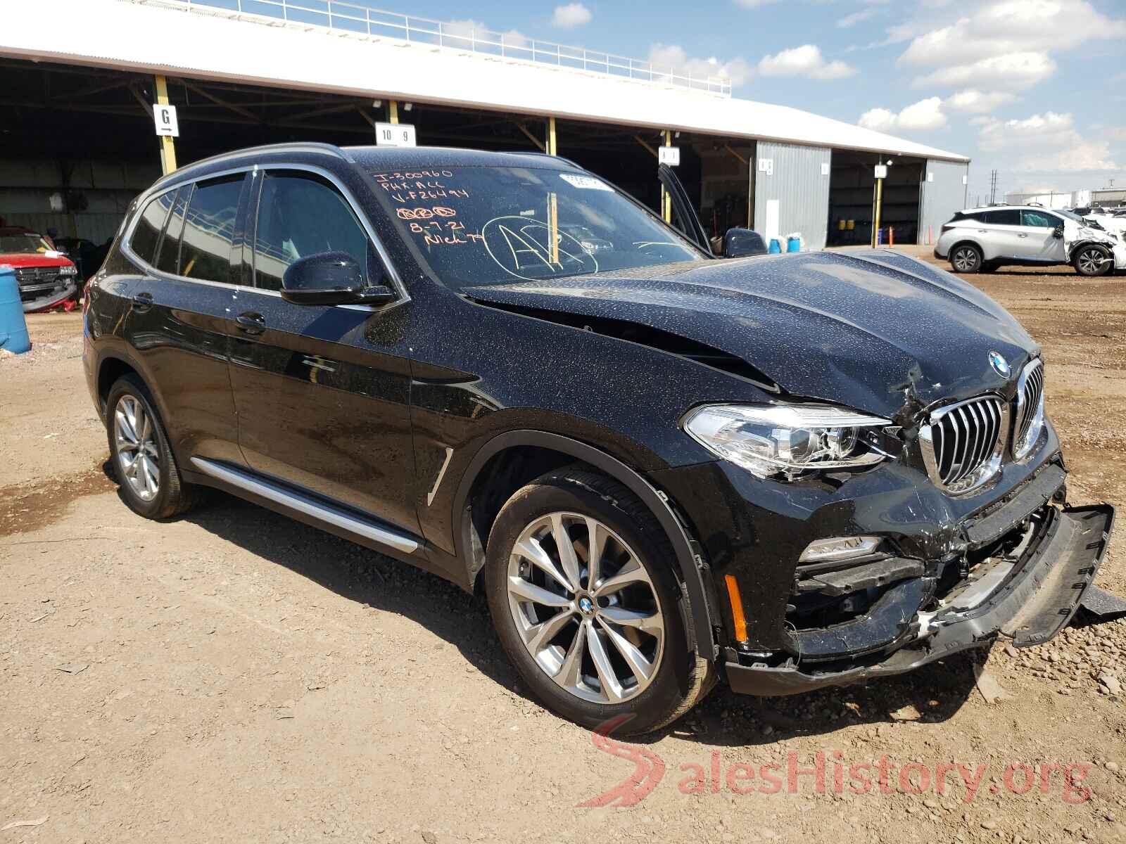 5UXTR7C58KLF26494 2019 BMW X3