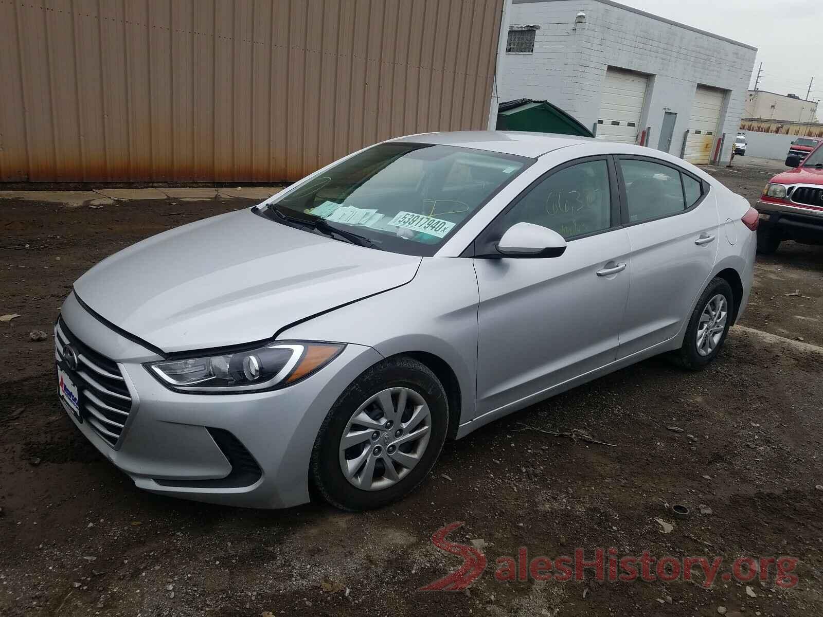 KMHD74LFXHU070142 2017 HYUNDAI ELANTRA