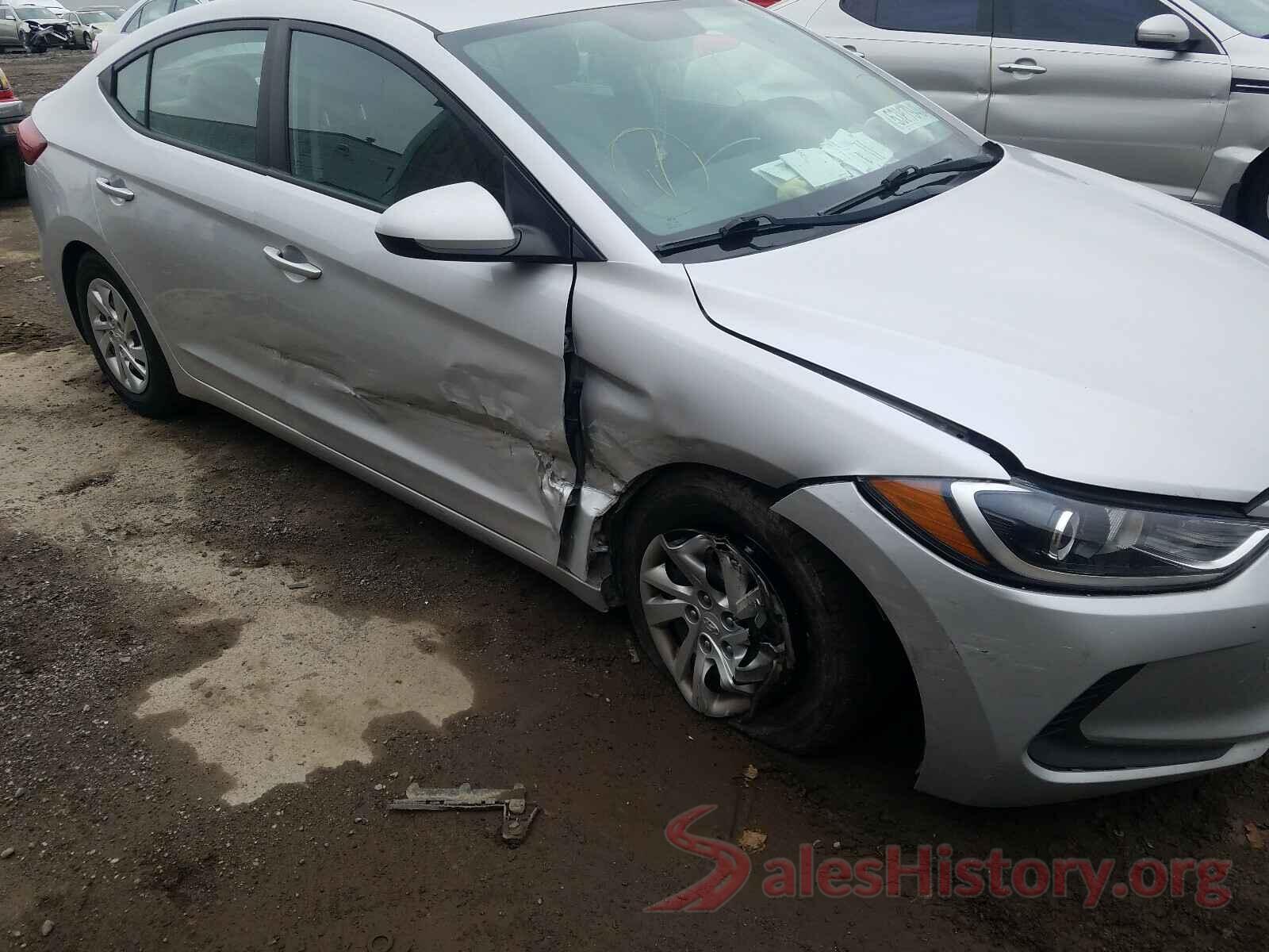 KMHD74LFXHU070142 2017 HYUNDAI ELANTRA