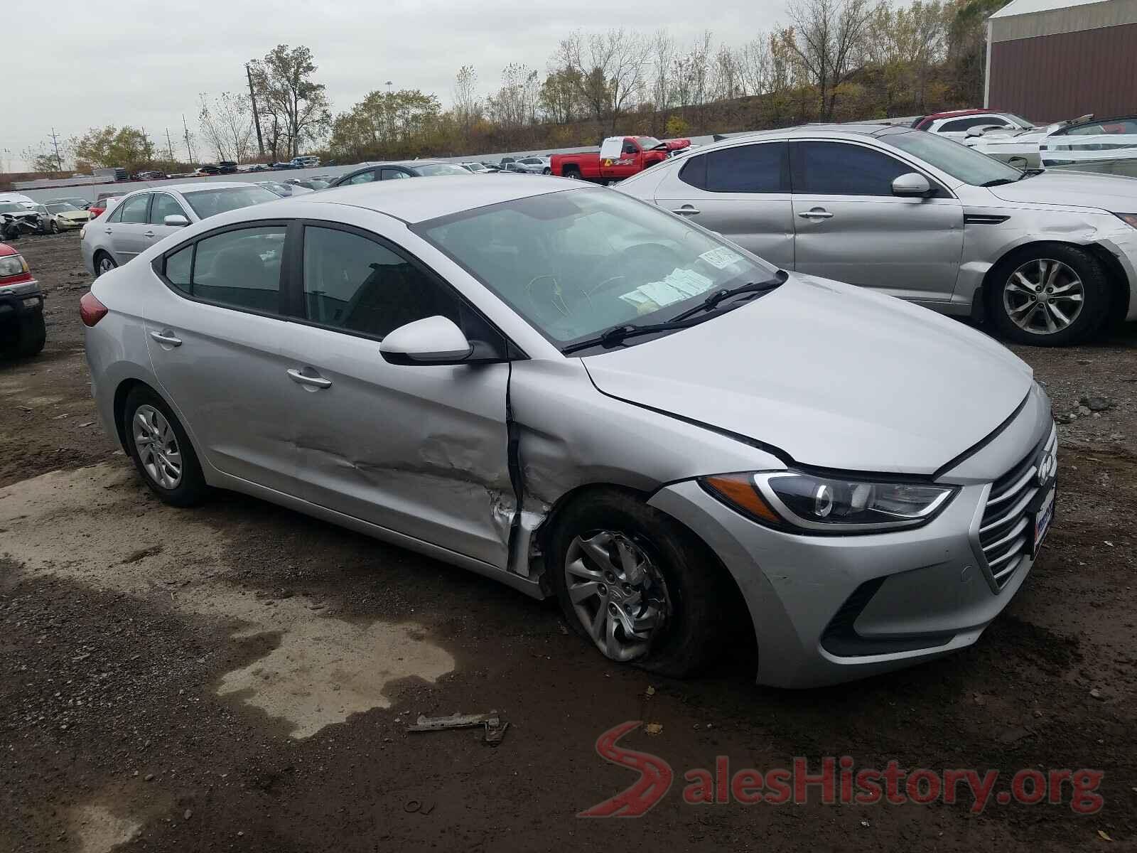 KMHD74LFXHU070142 2017 HYUNDAI ELANTRA