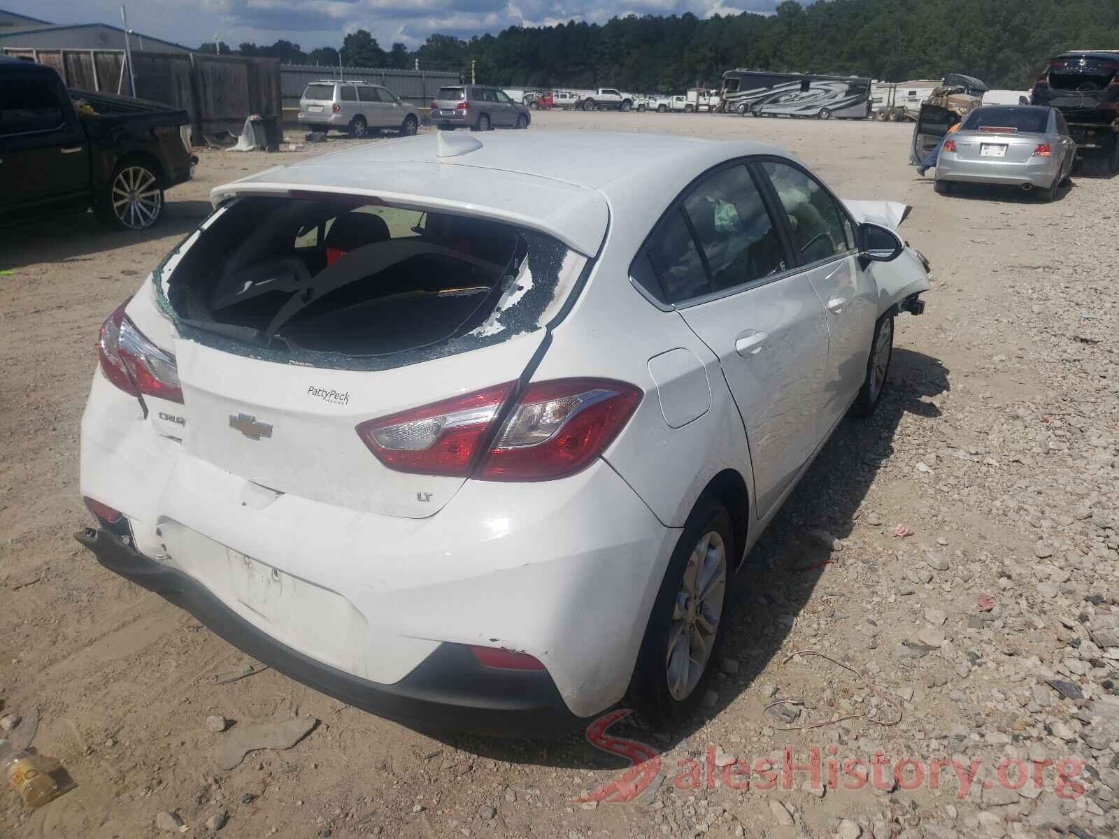 3G1BE6SM7KS541791 2019 CHEVROLET CRUZE