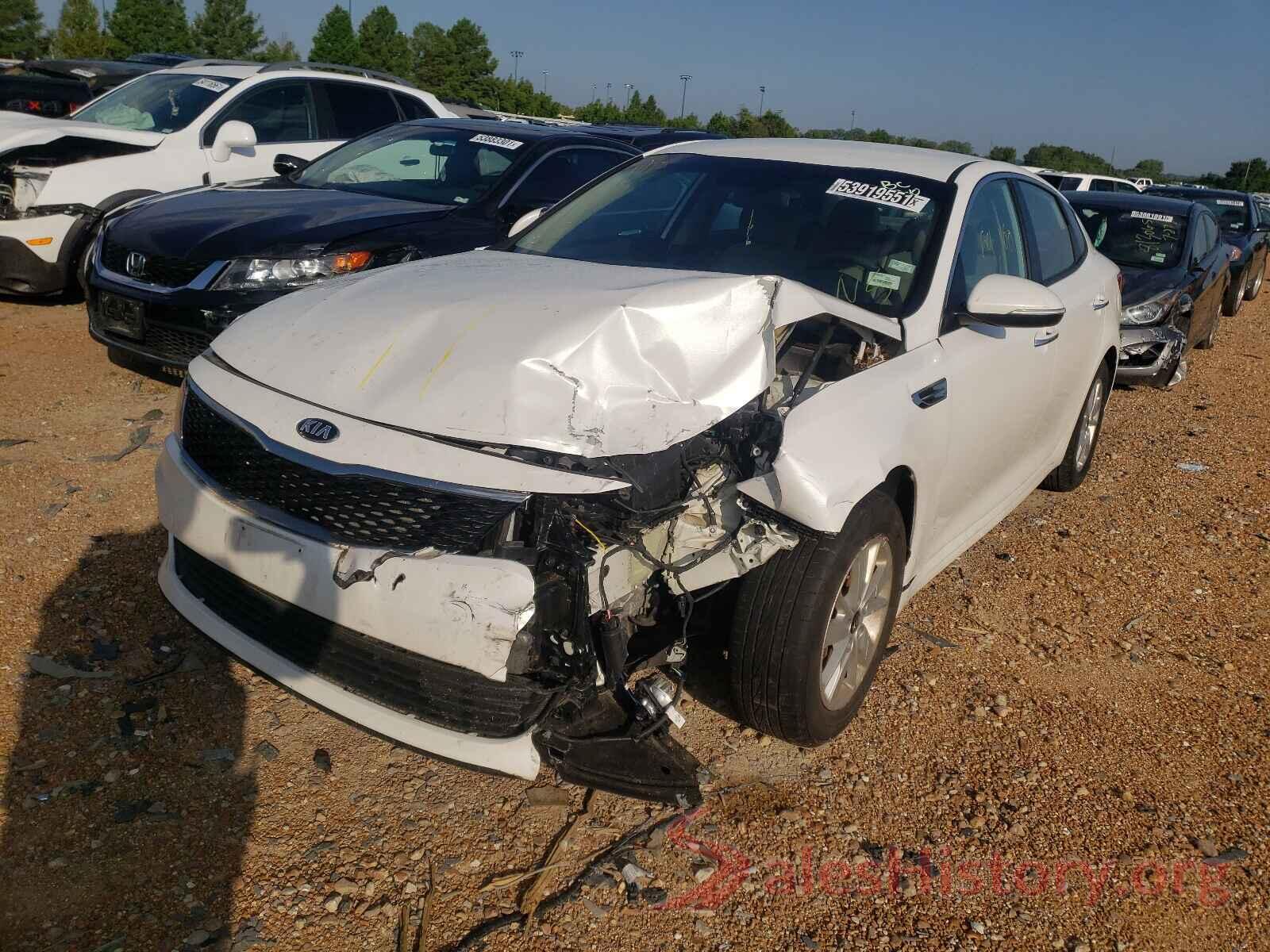 KNAGT4L35G5074365 2016 KIA OPTIMA