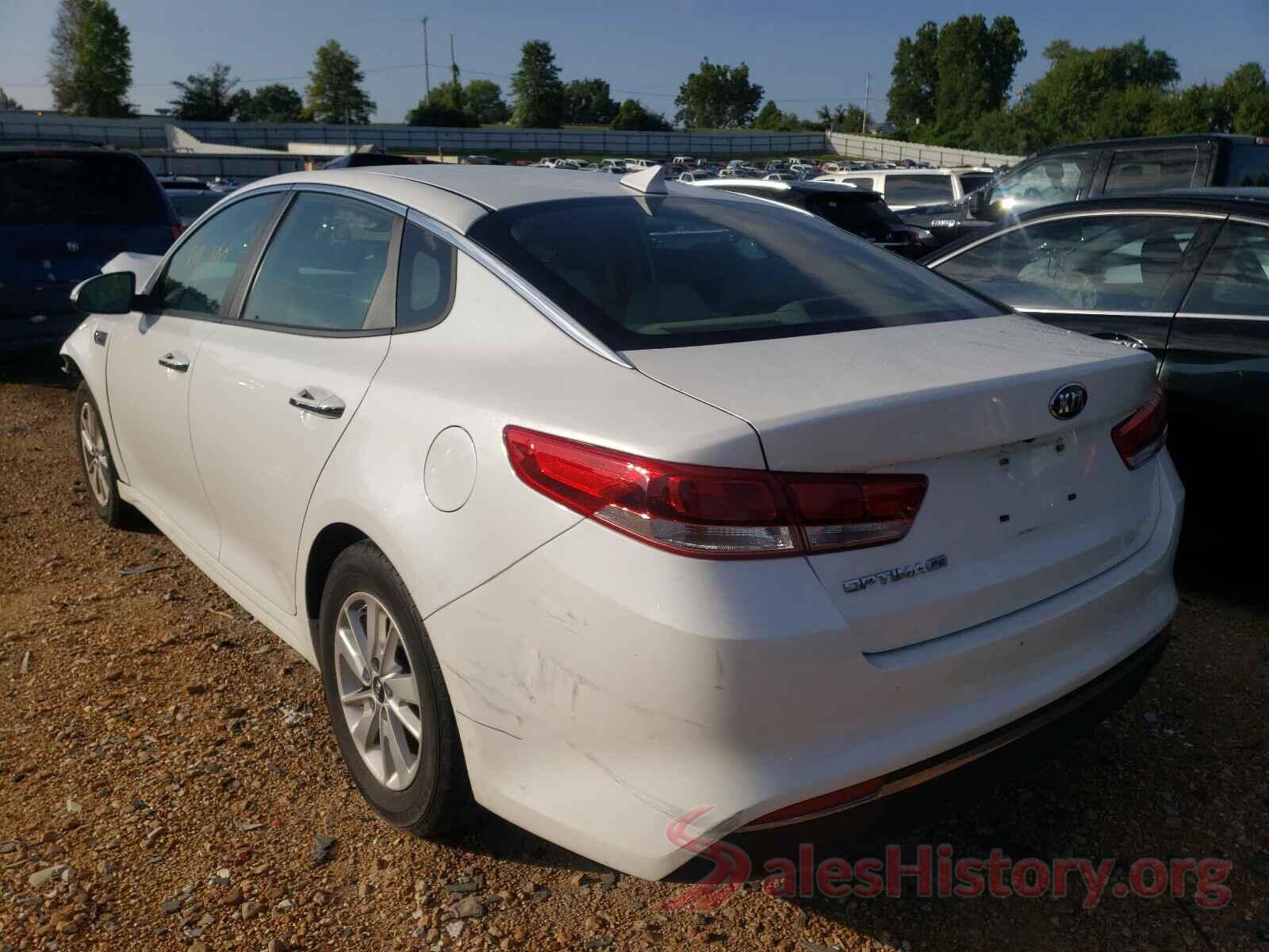 KNAGT4L35G5074365 2016 KIA OPTIMA